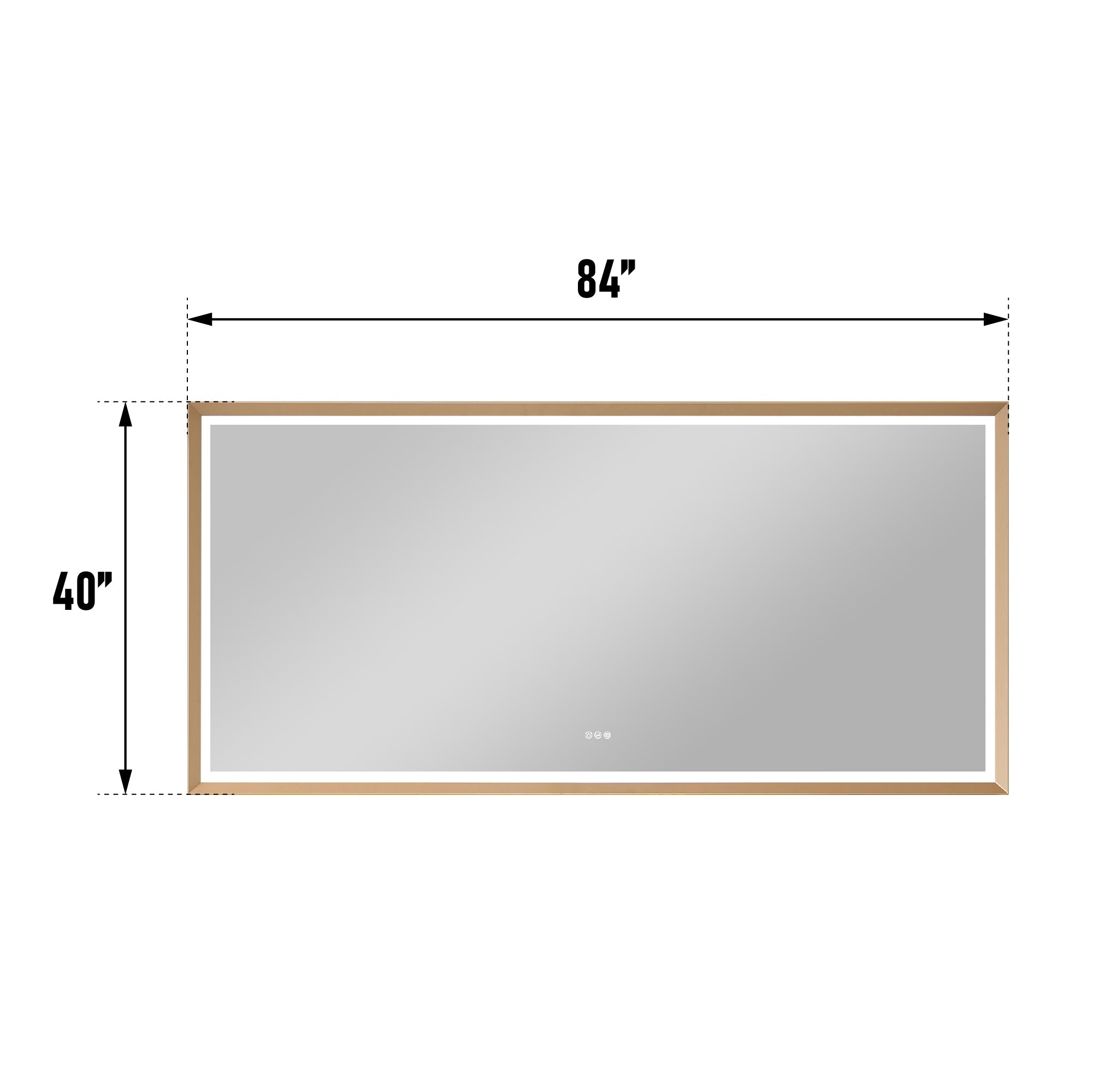 Bathroom Wall Mirror Size