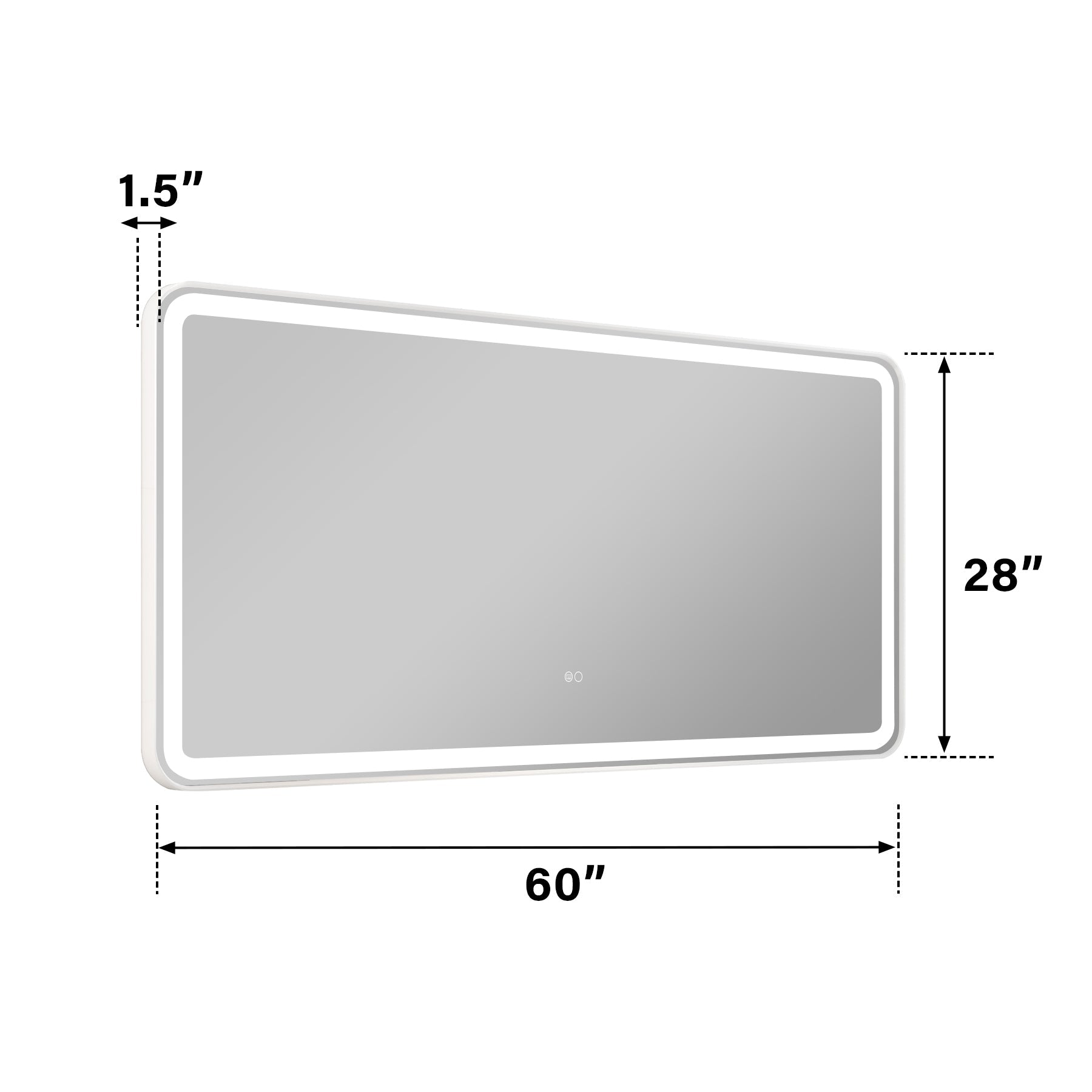 Unique Bathroom Mirrors Size
