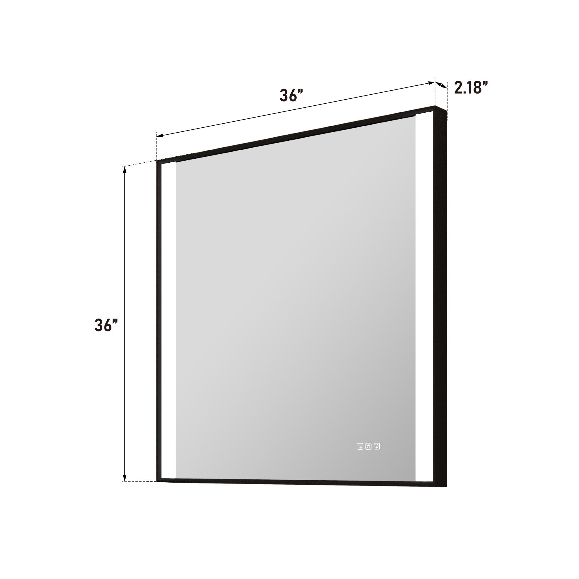 Vanity Mirrors Size