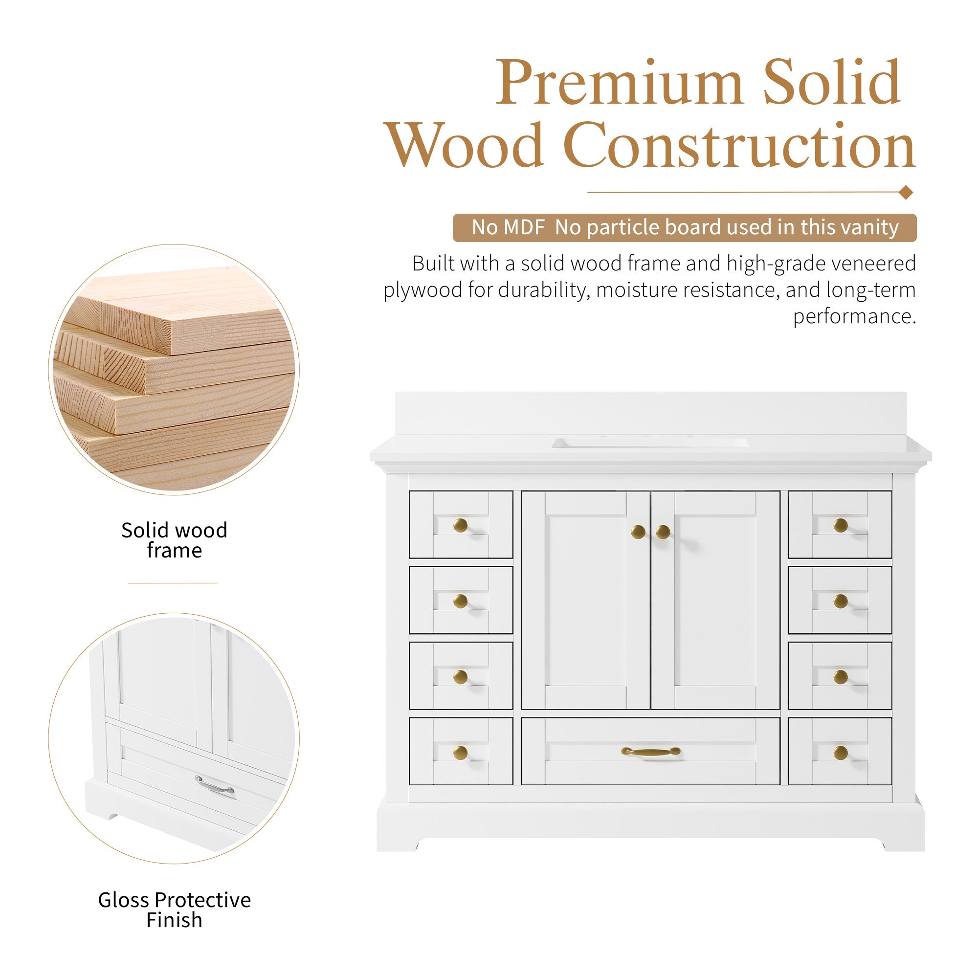 #Handle Color_Brushed Gold