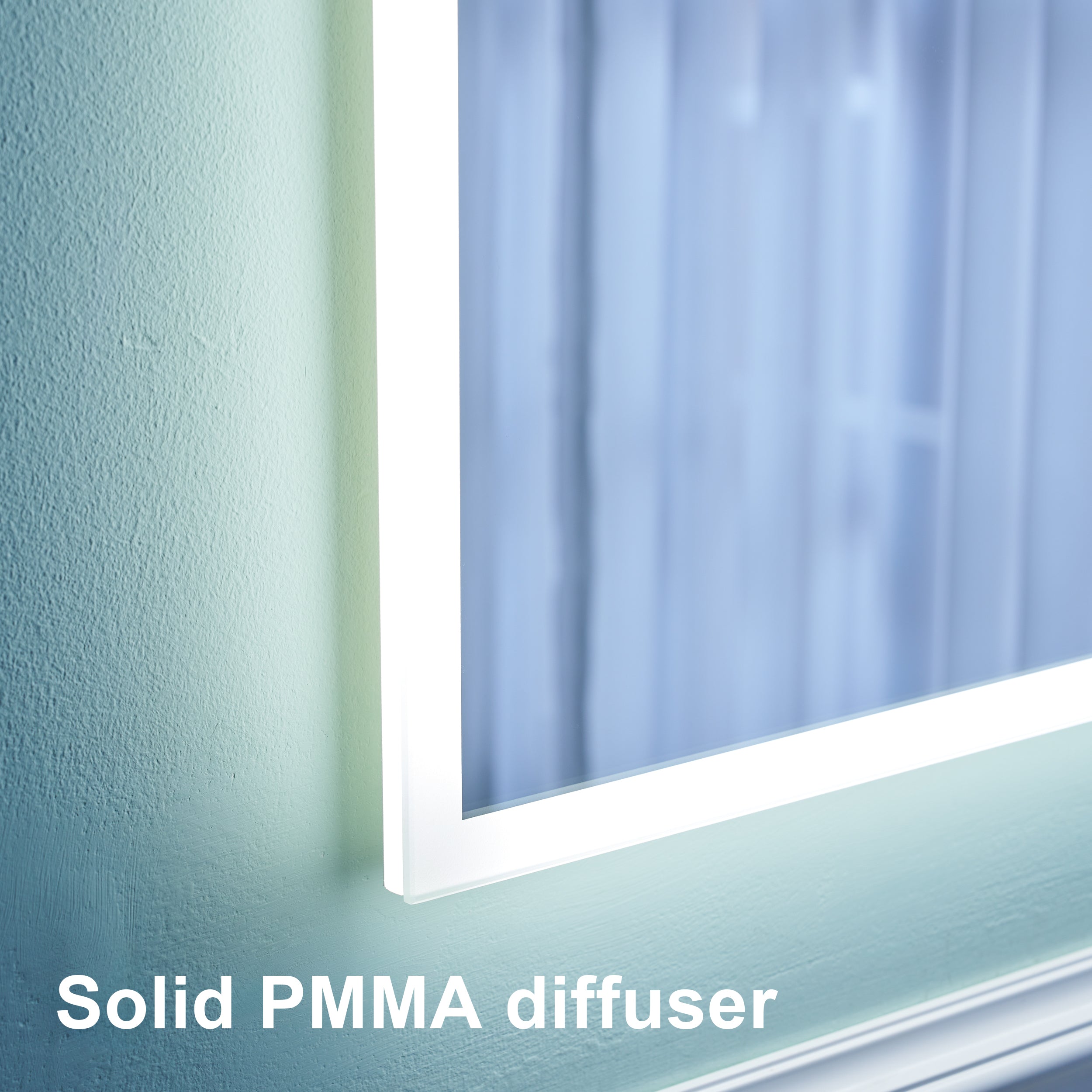 24x36 Inch Frameless LED Bathroom Vanity Mirror Arched Top-Dimmable, Anti-Fog, Wall-Mounted