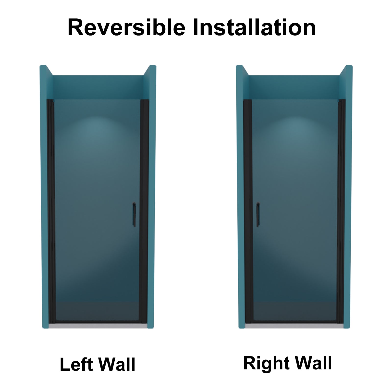 glass shower door hardware