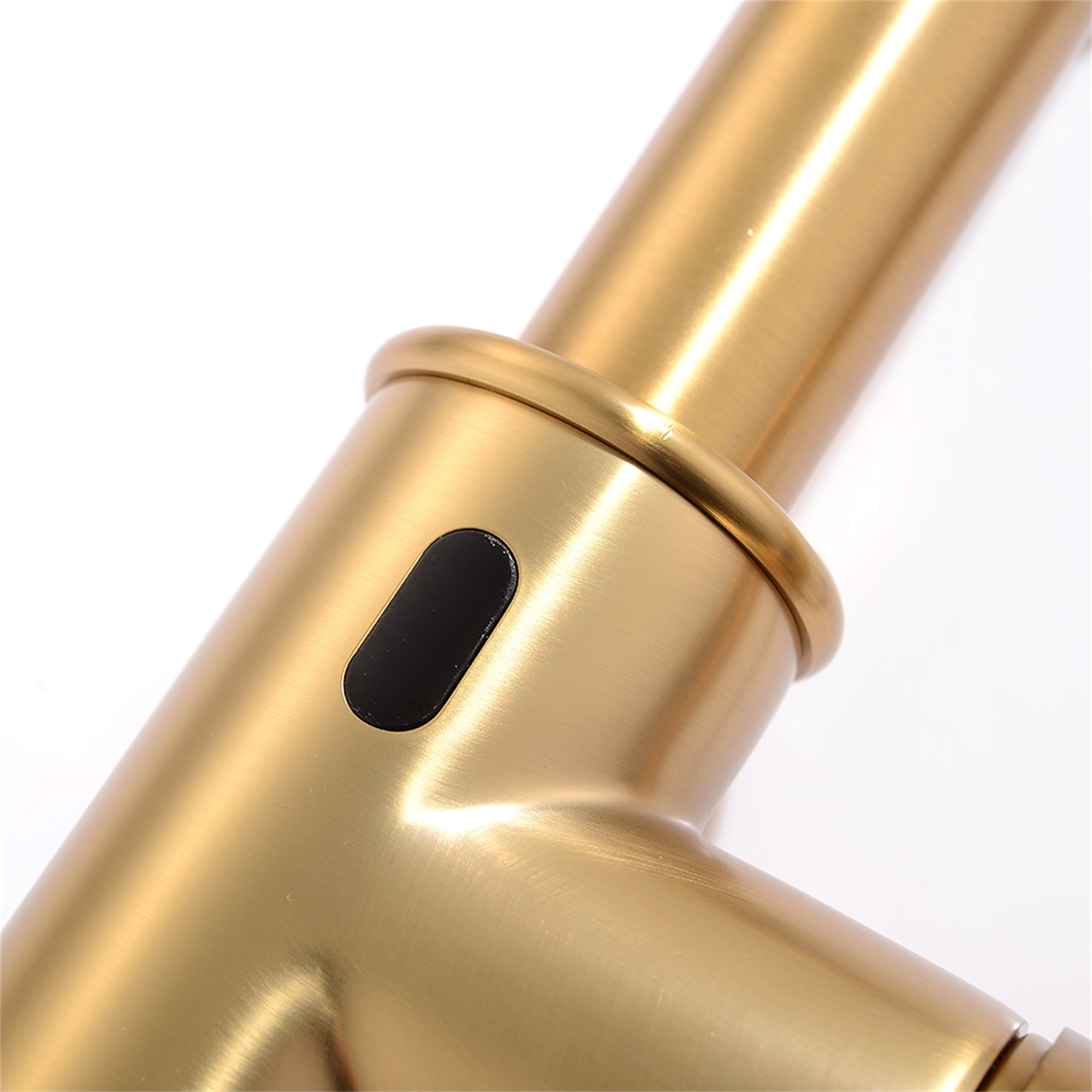 Single Handle Touchless Gooseneck Pull Down Sprayer Kitchen Faucet with Dual Function