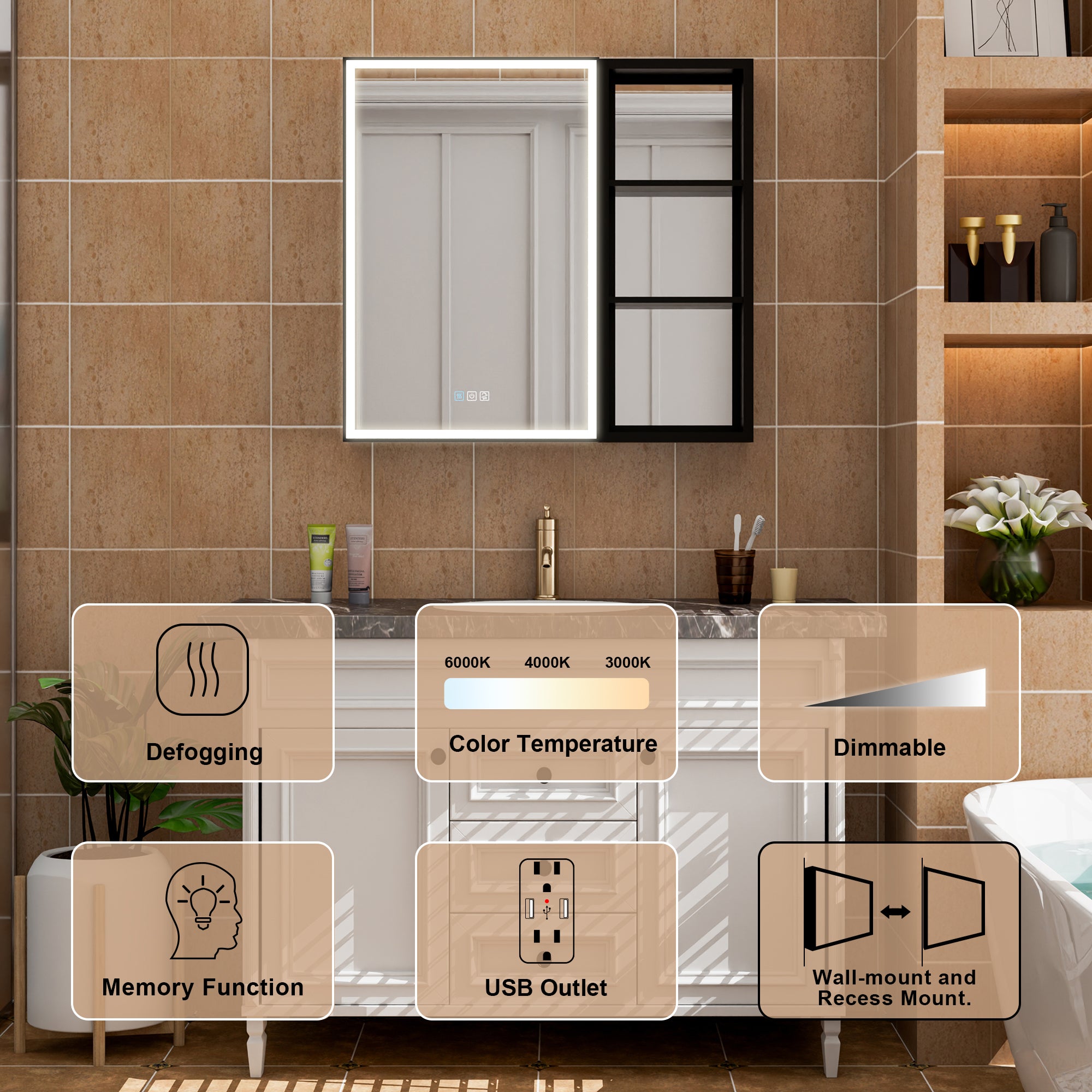 Recessed Medicine Cabinets