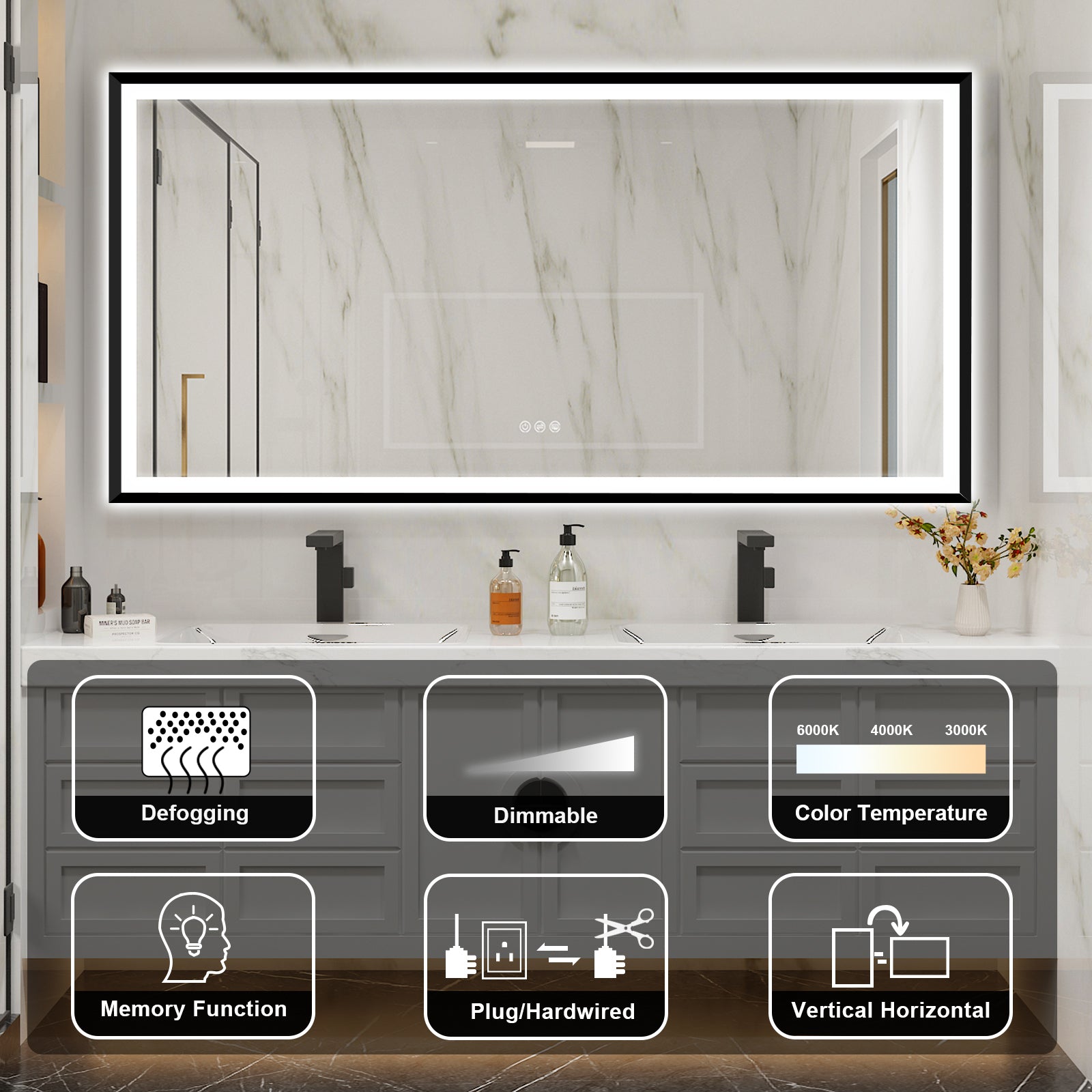 Smart Mirror Bathroom