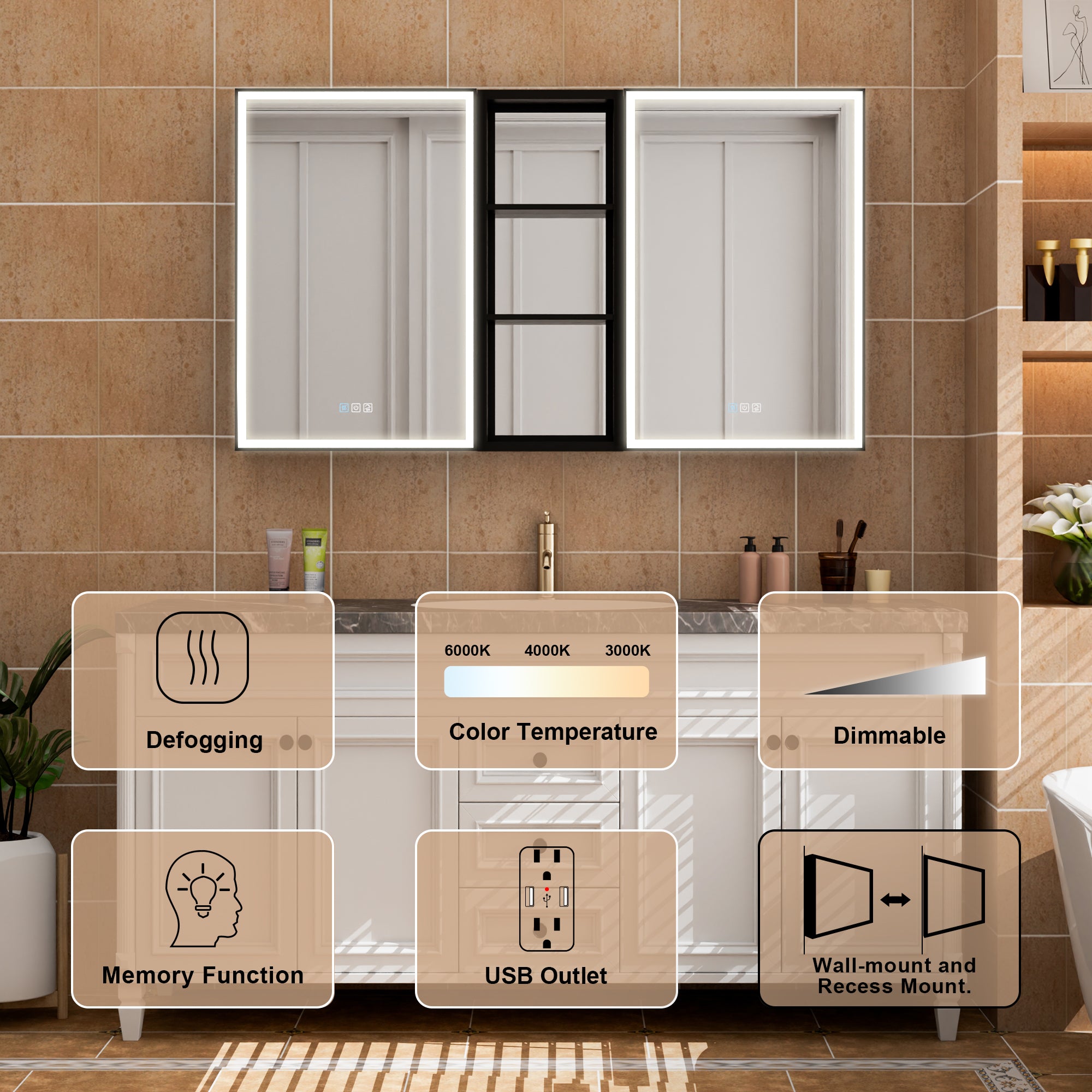 Medicine Cabinets with Mirrors