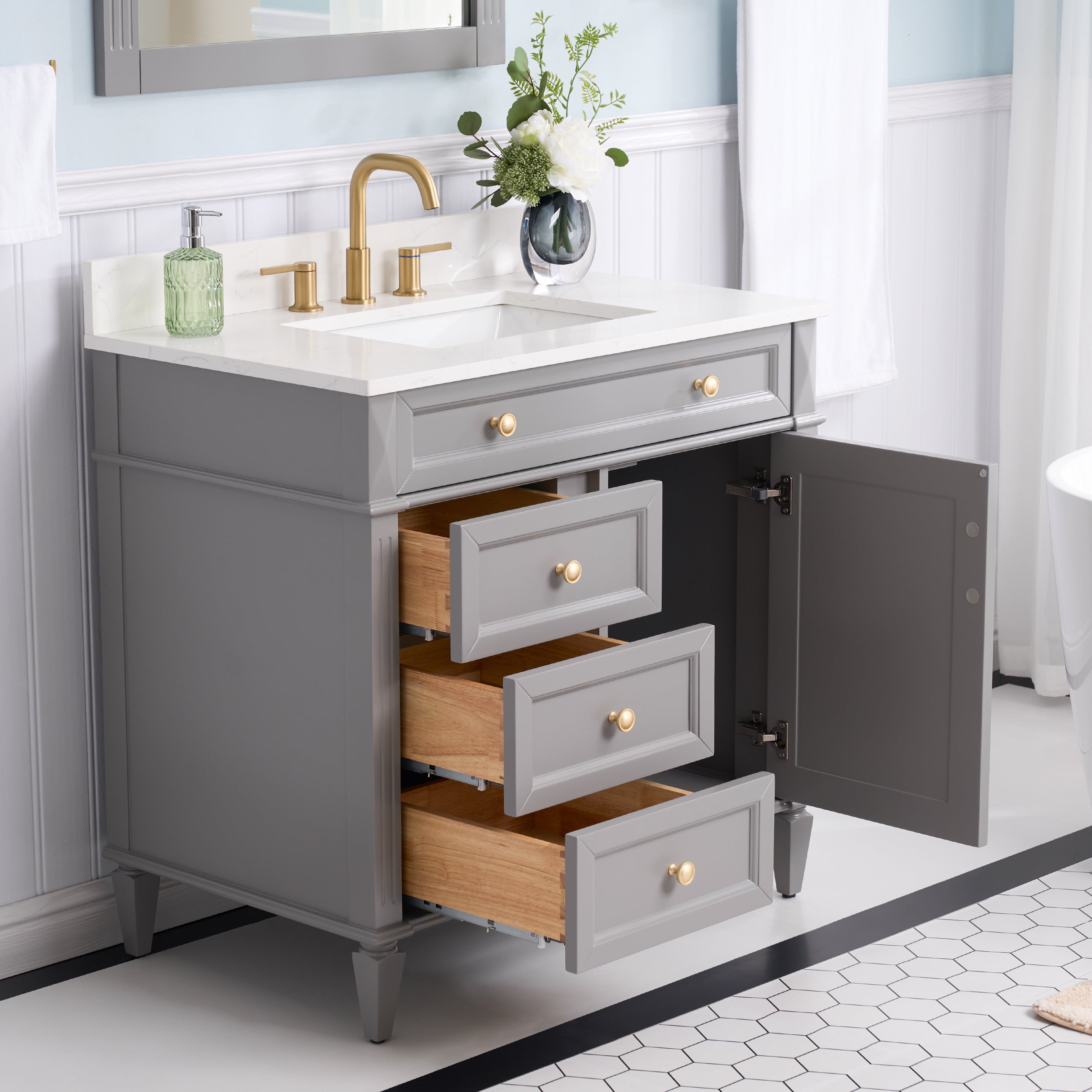 36 Inch Bathroom Vanity