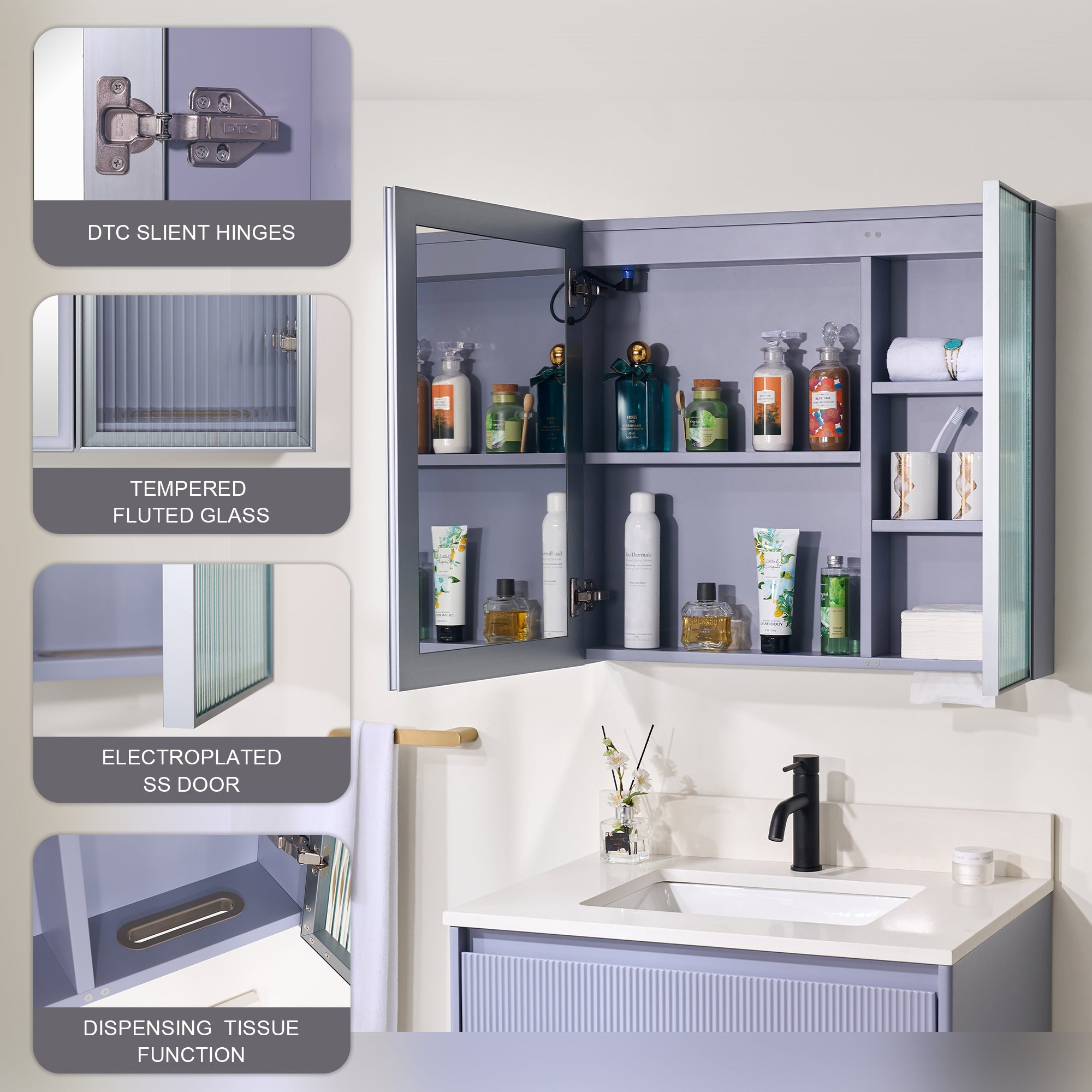 Lighted Medicine Cabinets