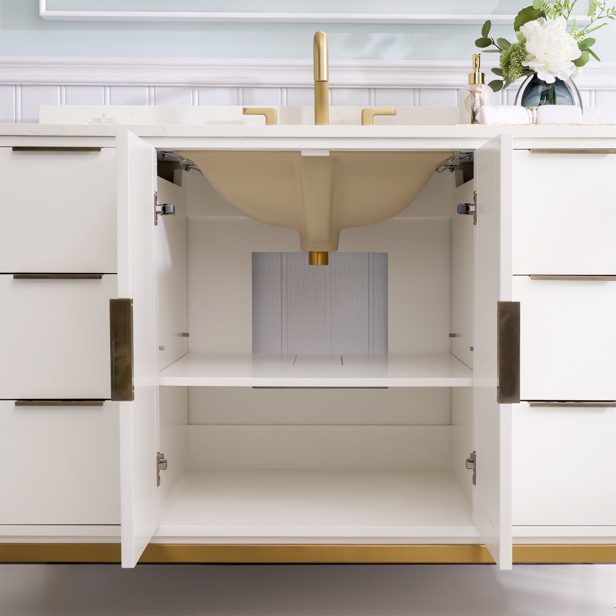 Bathroom Vanity Shelf