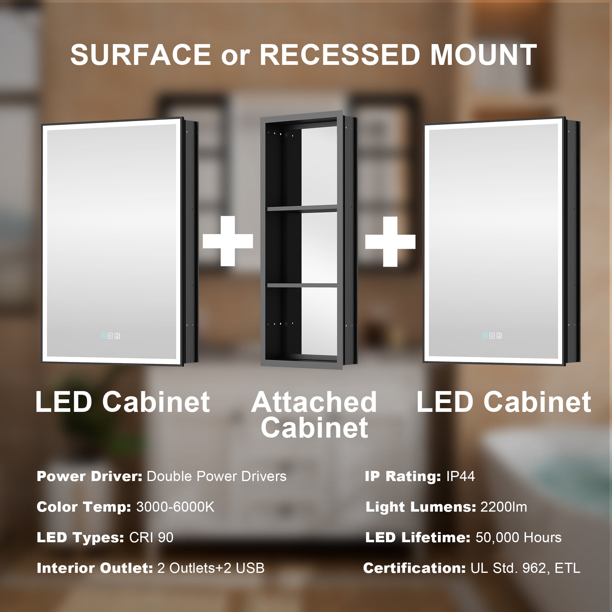 Medicine Cabinet for Bathroom