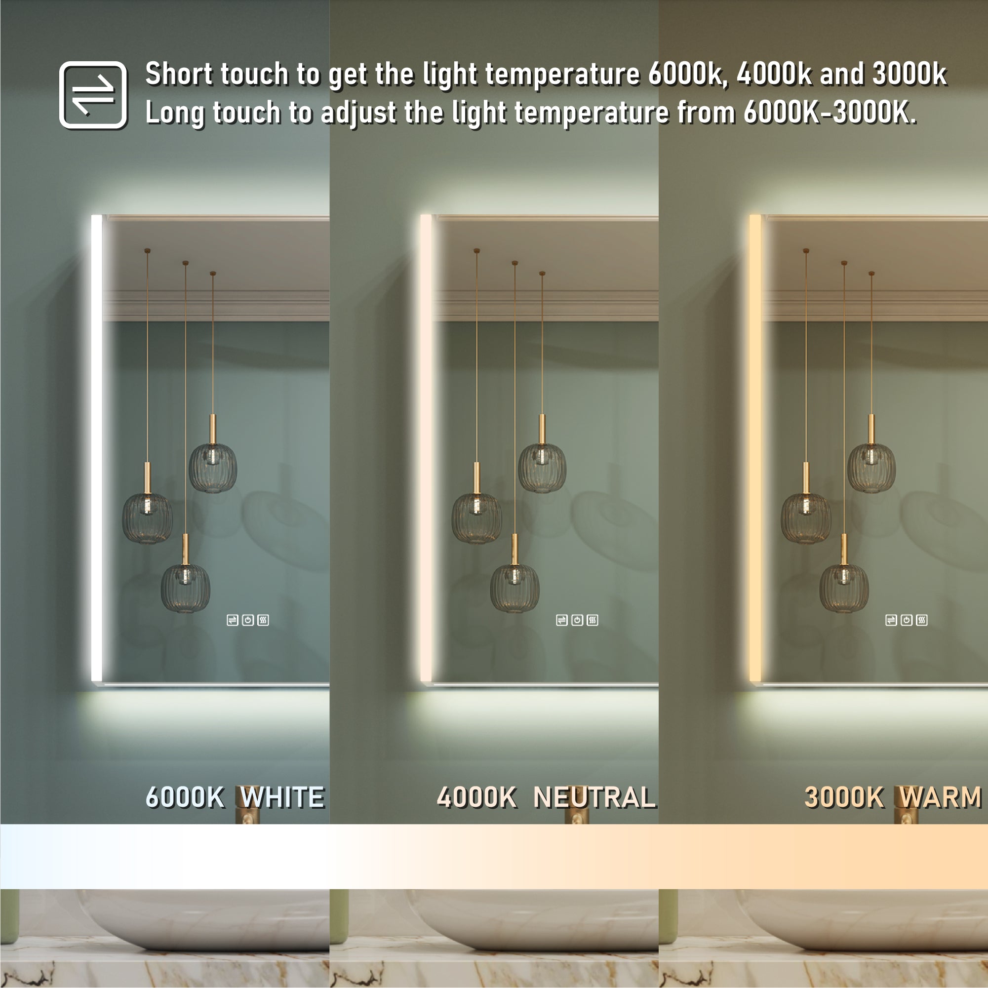 60 in. x 30 in. Lighted LED Fog Free Surface Mount Silver Mirrored Soft Close Medicine Cabinet