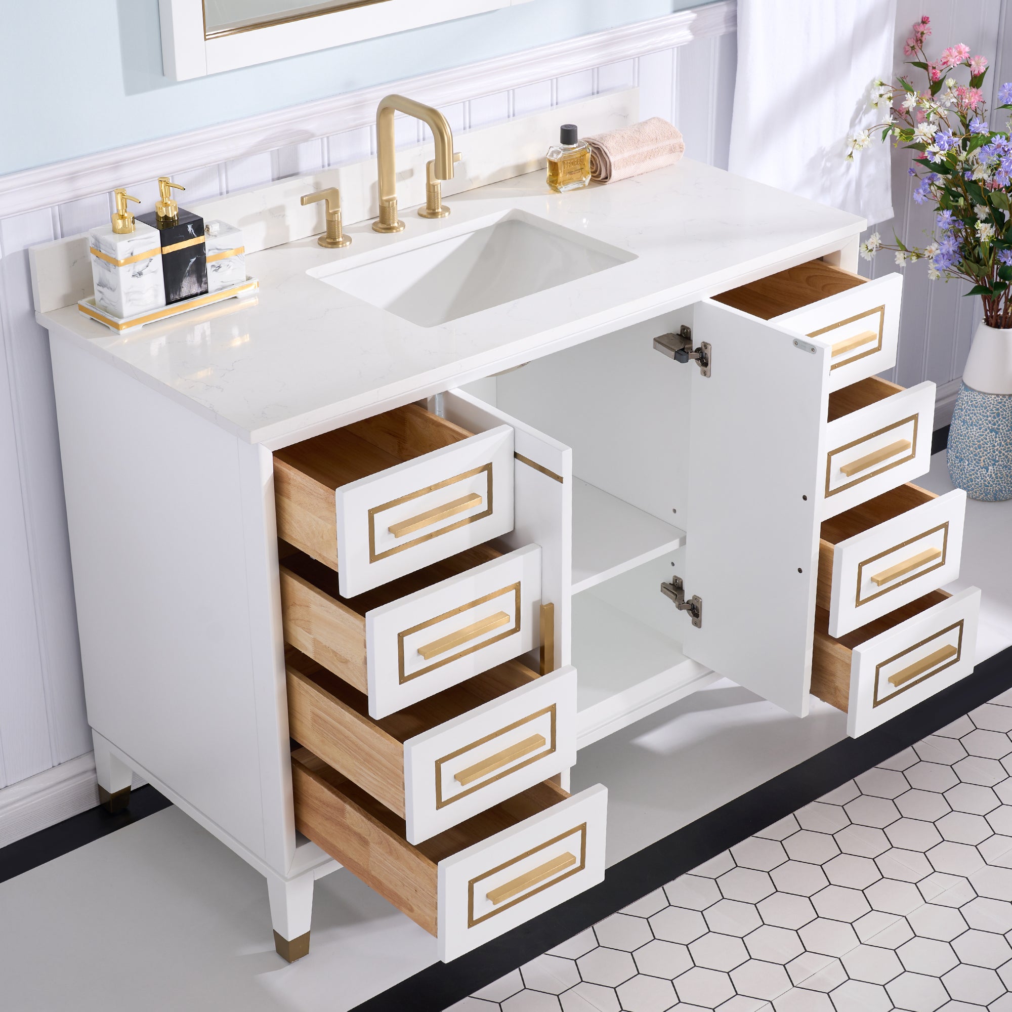 Wooden Bathroom Vanity
