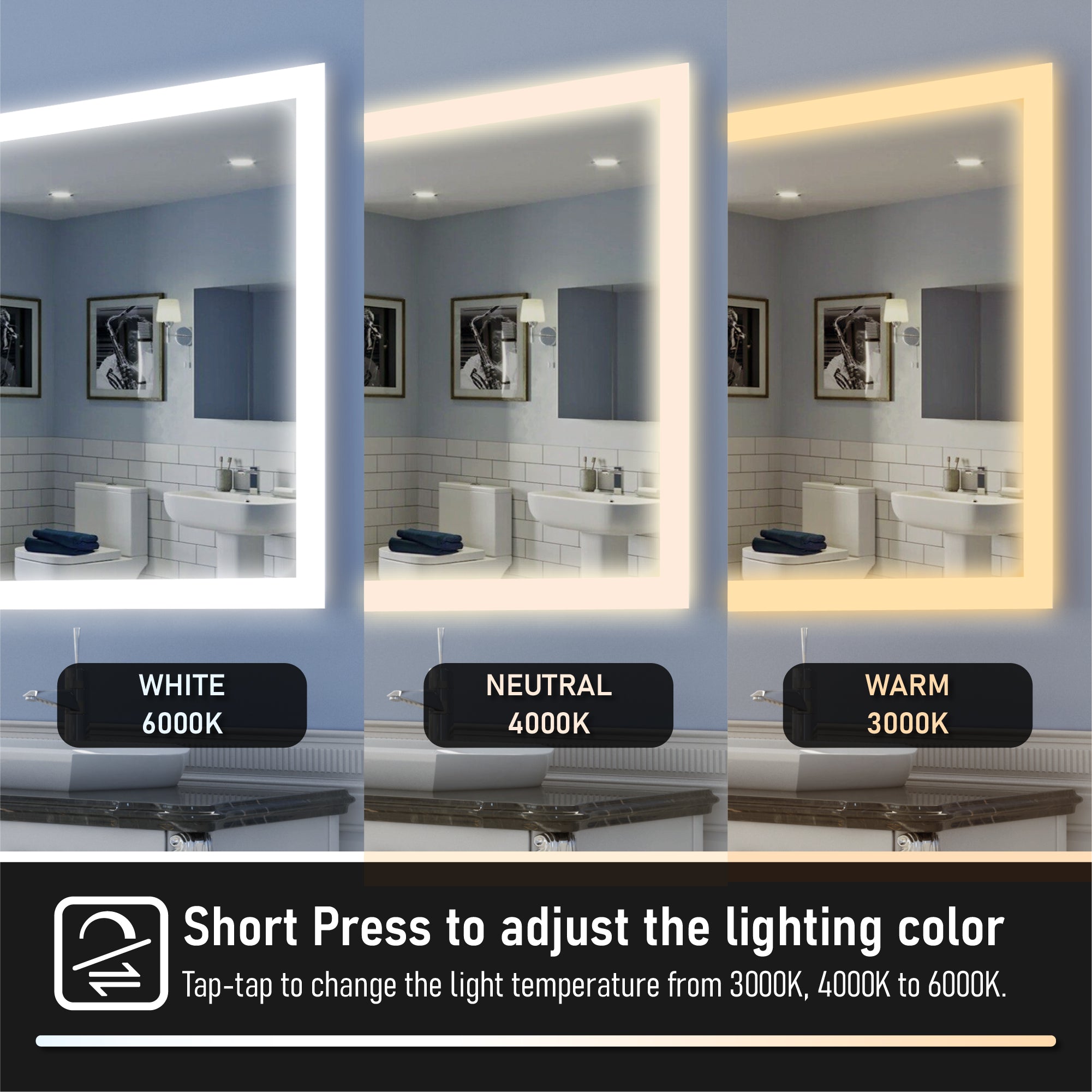 Bathroom Mirrors with Lights