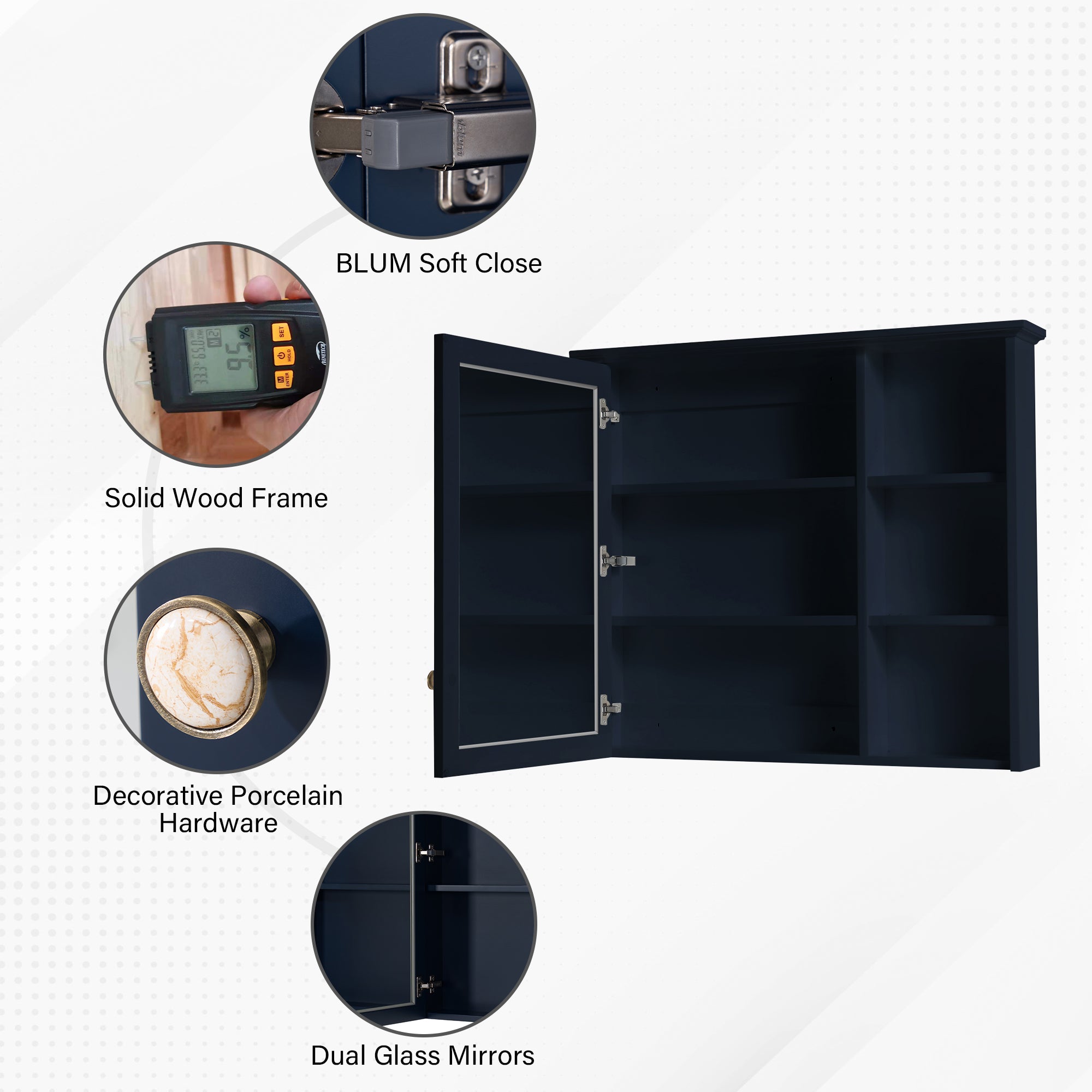 Frame Mirror Medicine Cabinet