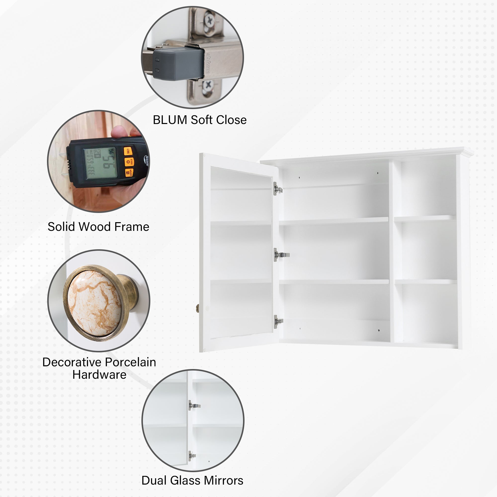Frame Mirror Medicine Cabinet