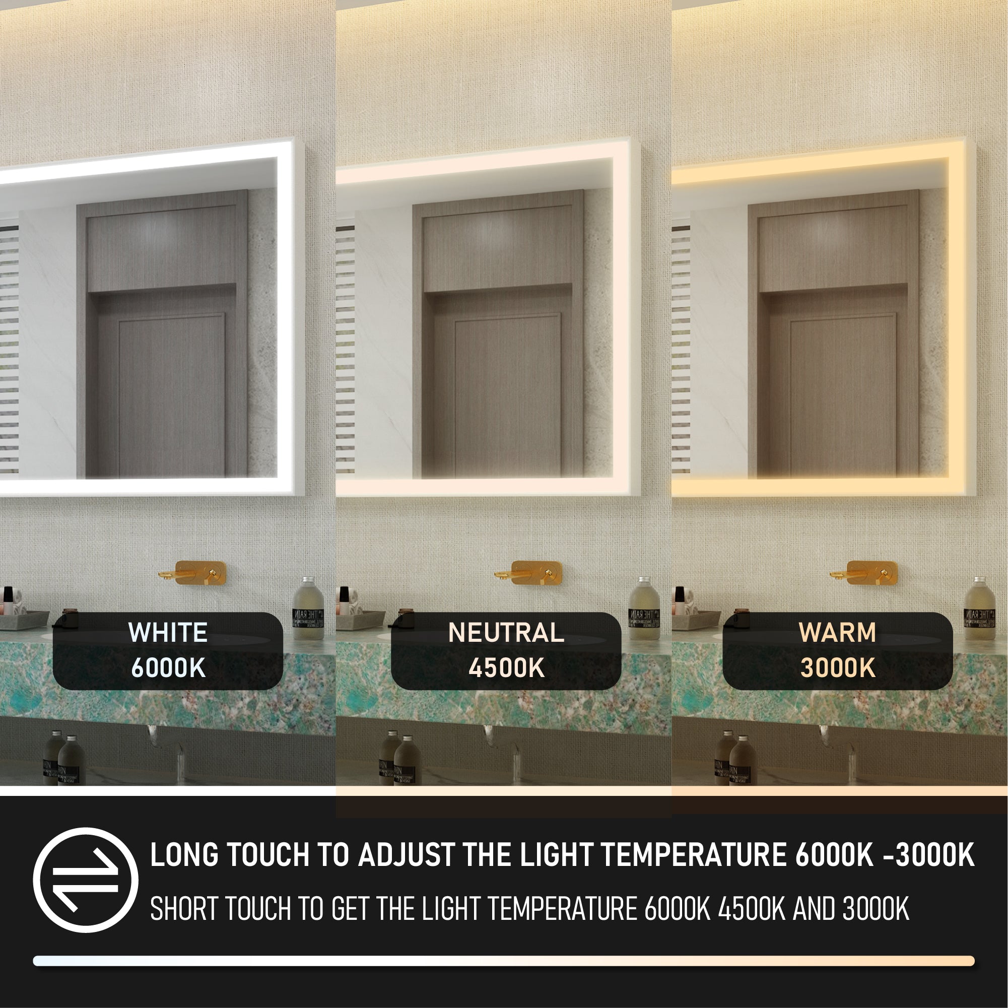 Bathroom Mirror with Lights