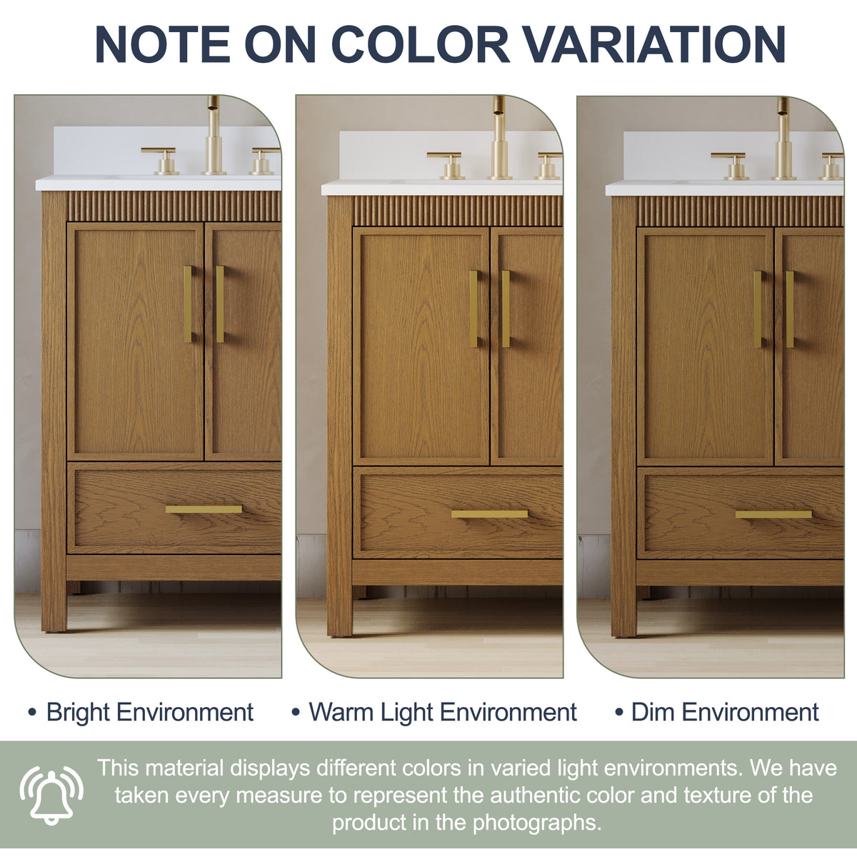 42 Inch Freestanding Solid Wood Bathroom Vanity with Fluted Molding, Pure White Quartz Countertop, Walnut