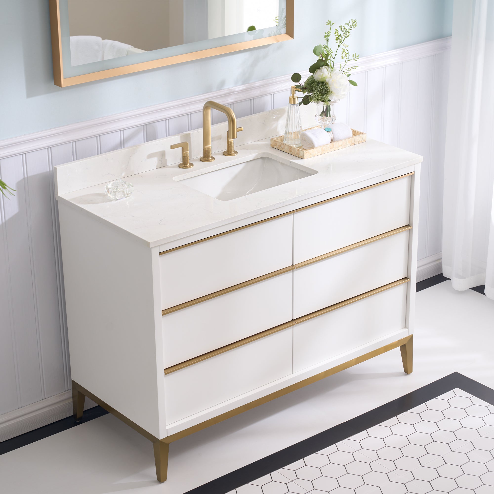 Bathroom Vanity Shelf