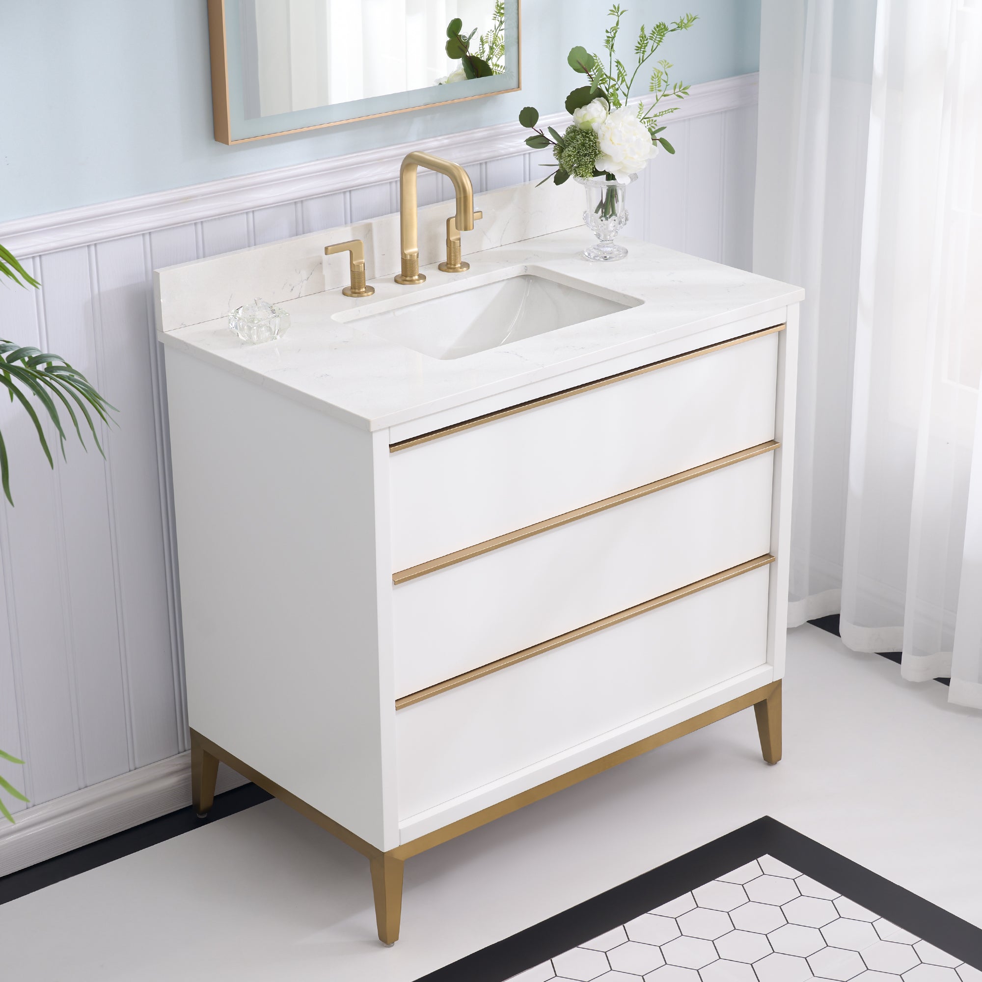 Bathroom Vanity Shelf