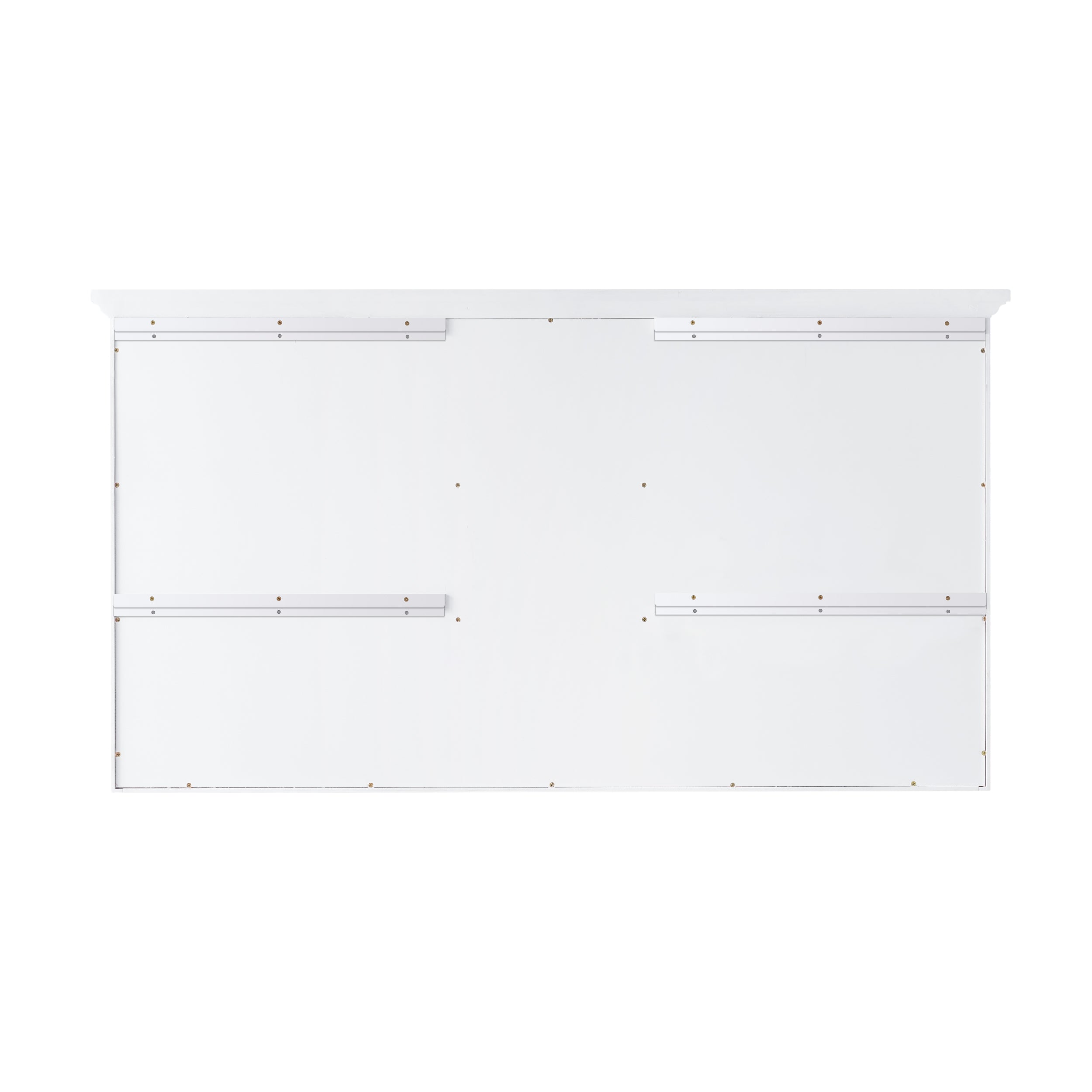 55 in. W x 30 in. H Solid Wood Surface-Mount Medicine Cabinet with Mirror