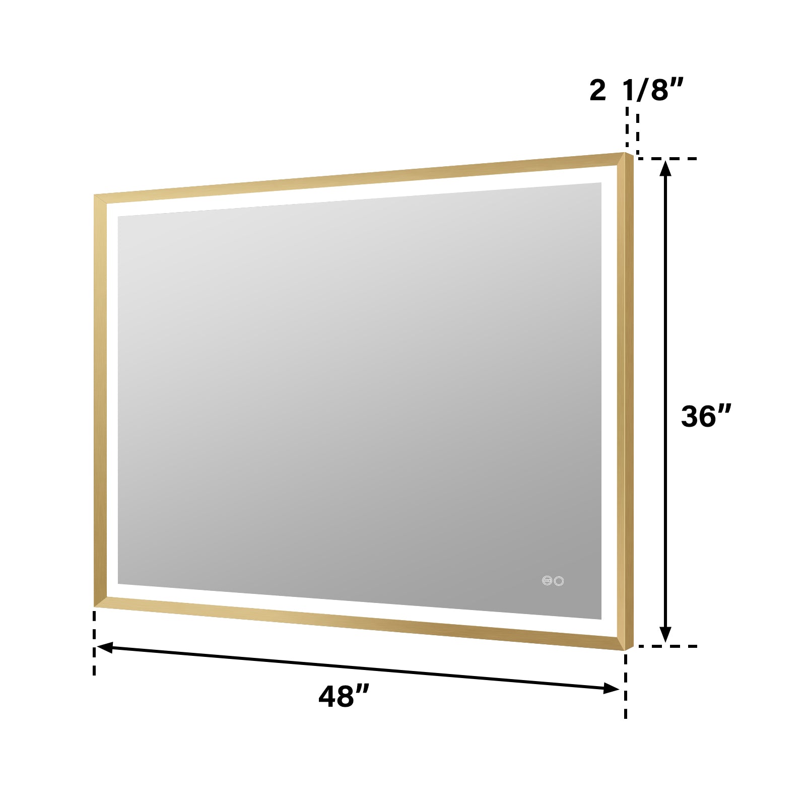 Bathroom Mirror Size