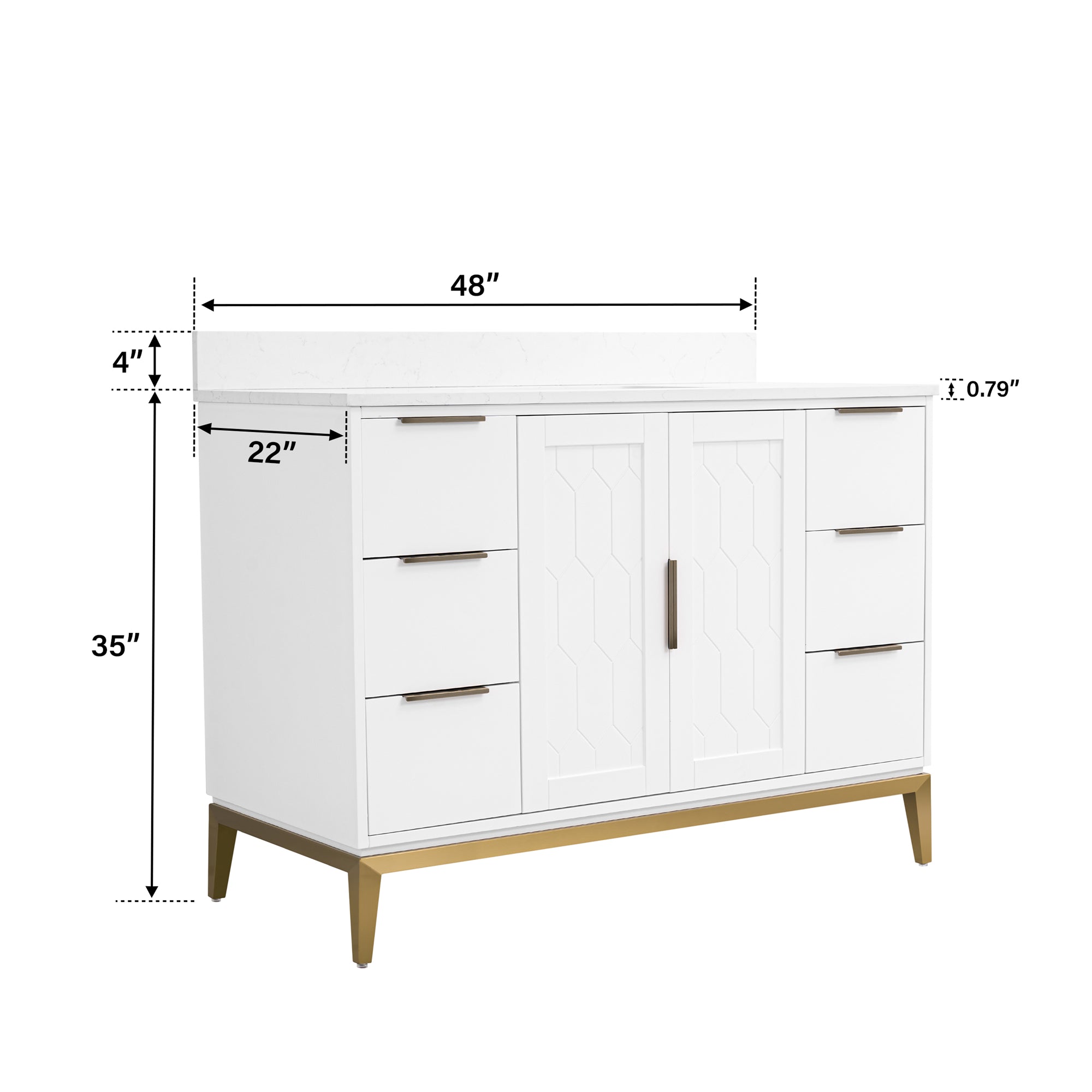Solid Wood Bathroom Vanity