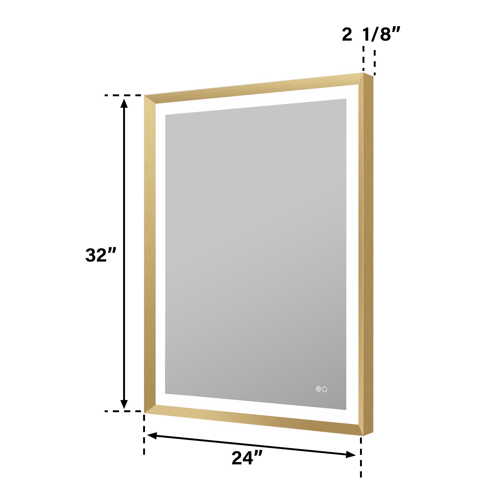 Modern Bathroom Mirror Size