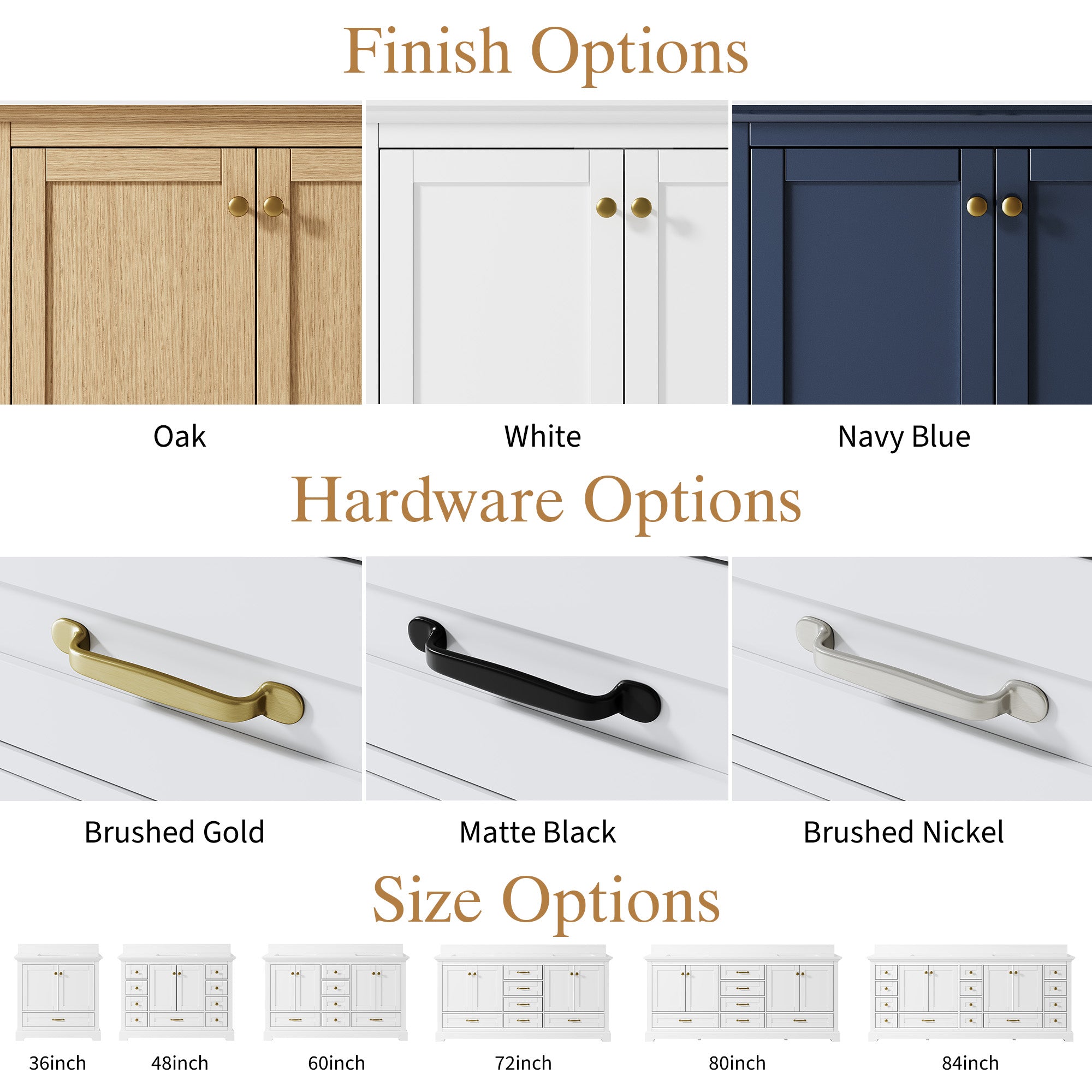#Handle Color_Brushed Gold