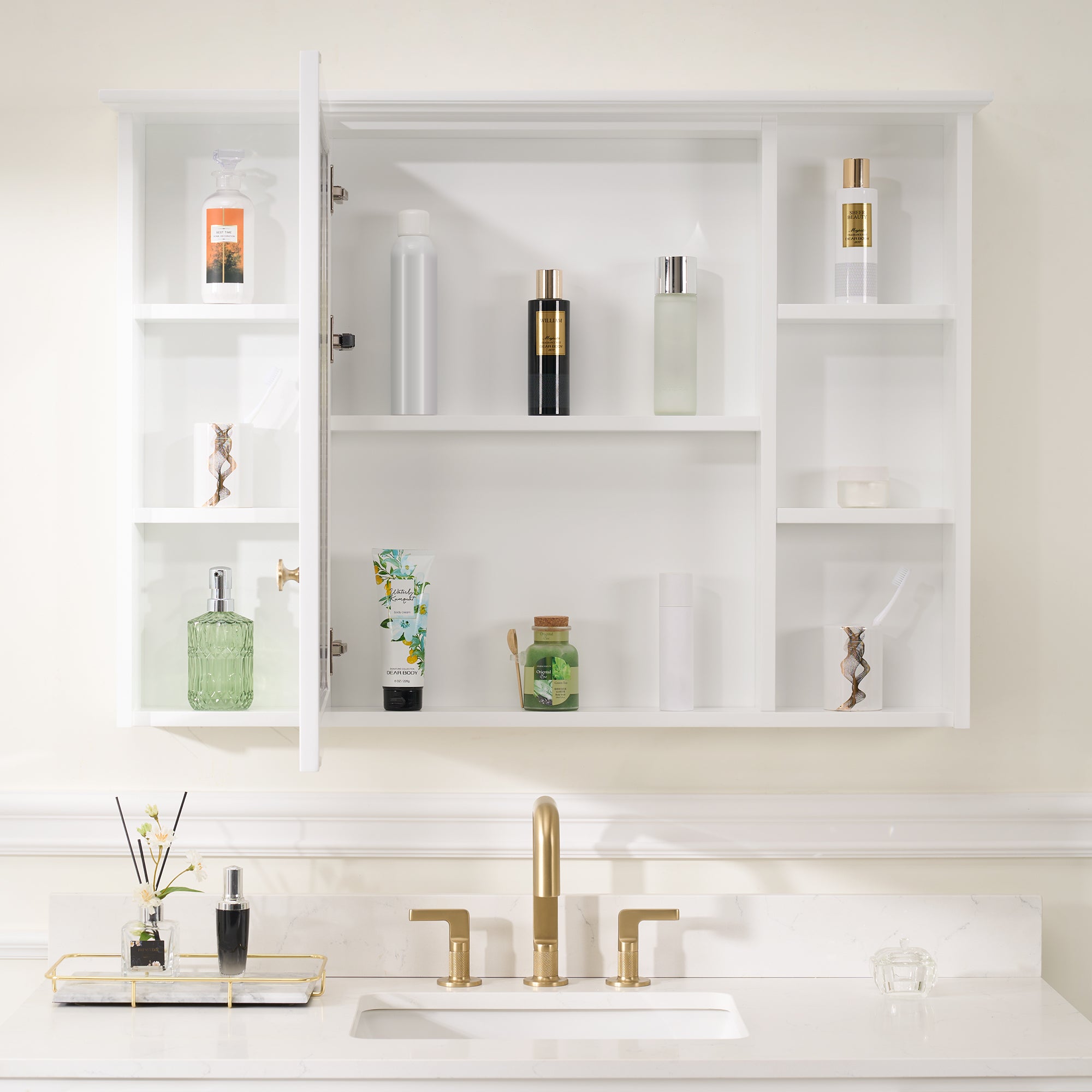 Mirrored Medicine Cabinets