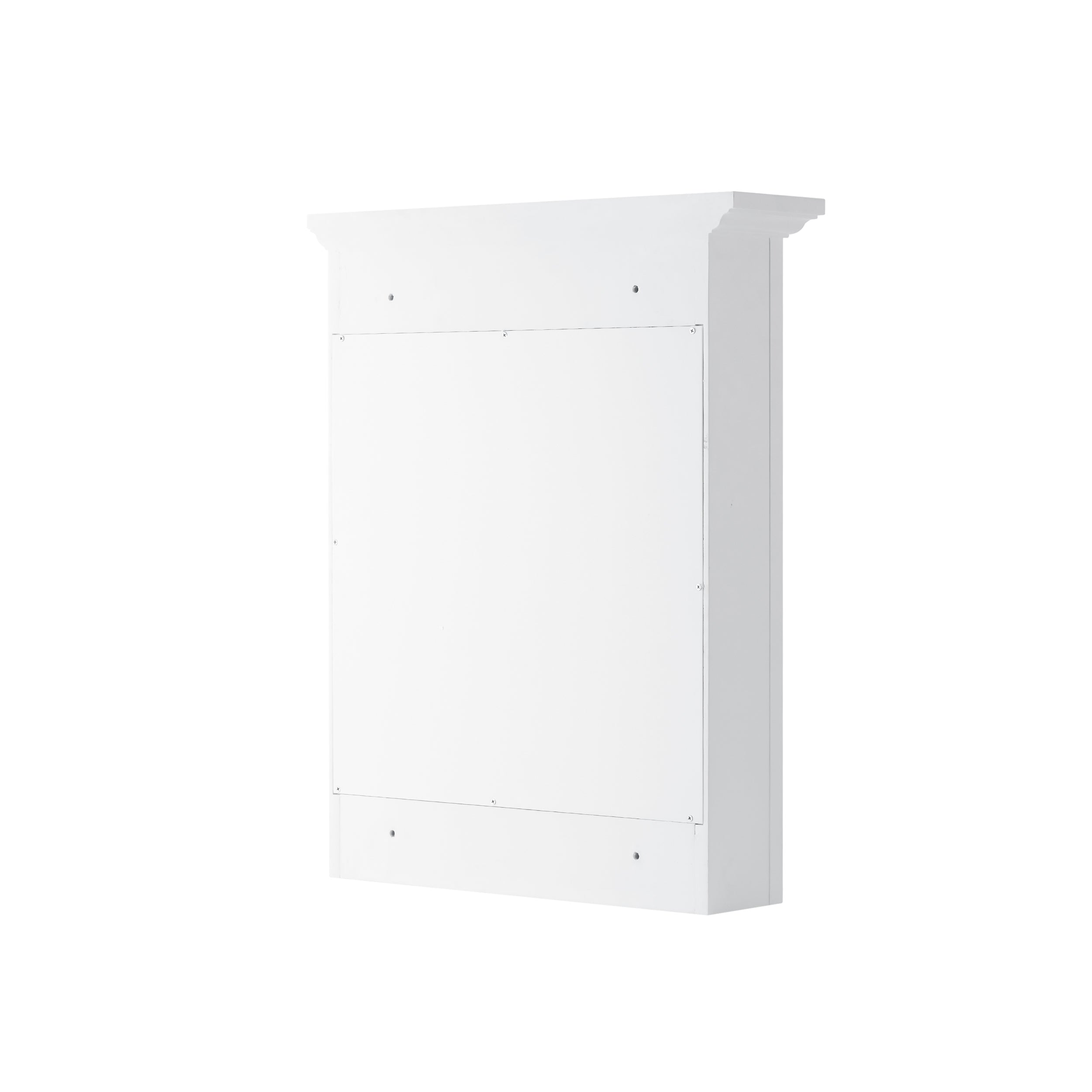 24 in. W x 30 in. H Solid Wood Surface-Mount Medicine Cabinet with Mirror