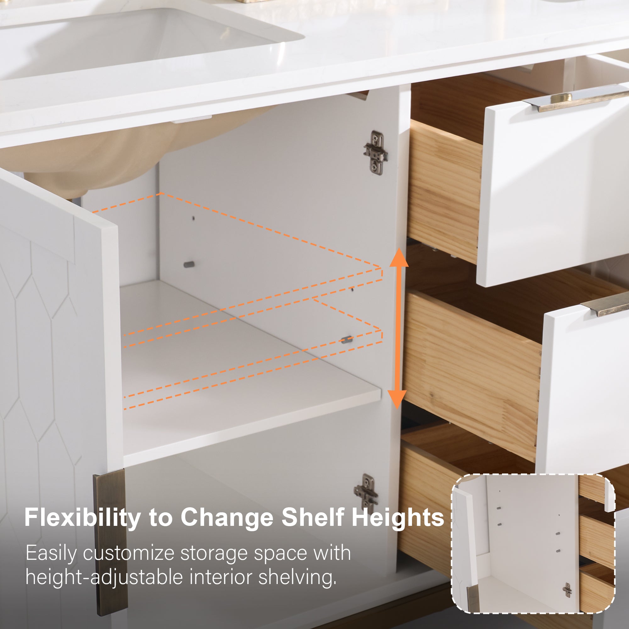 Solid Wood Bathroom Vanity