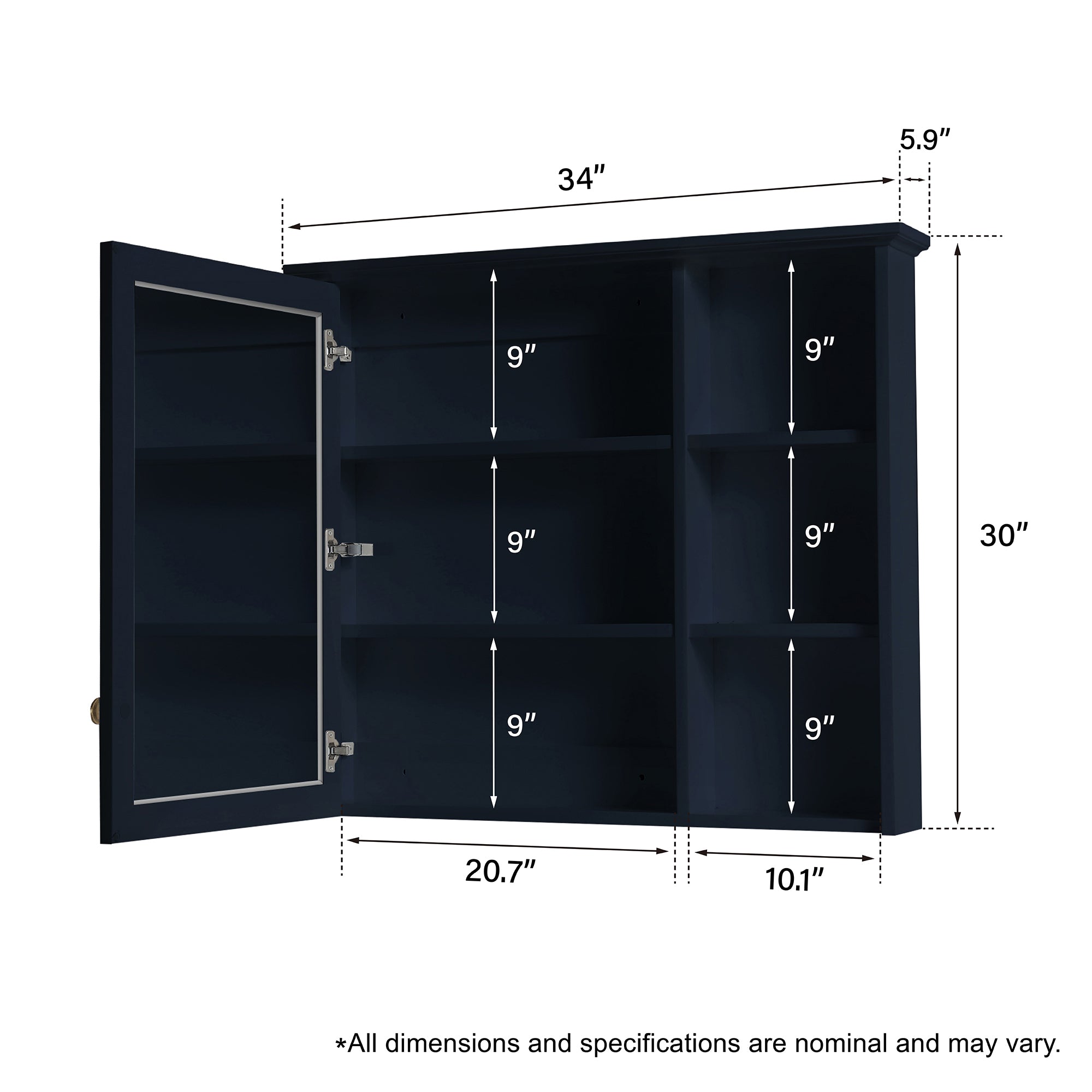 Frame Mirror Medicine Cabinet