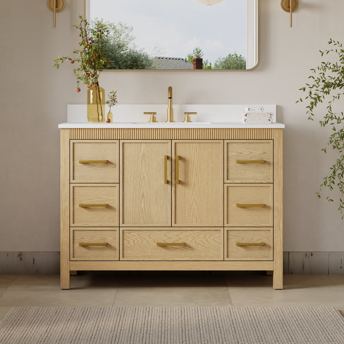 #Handle Color_Brushed Gold
