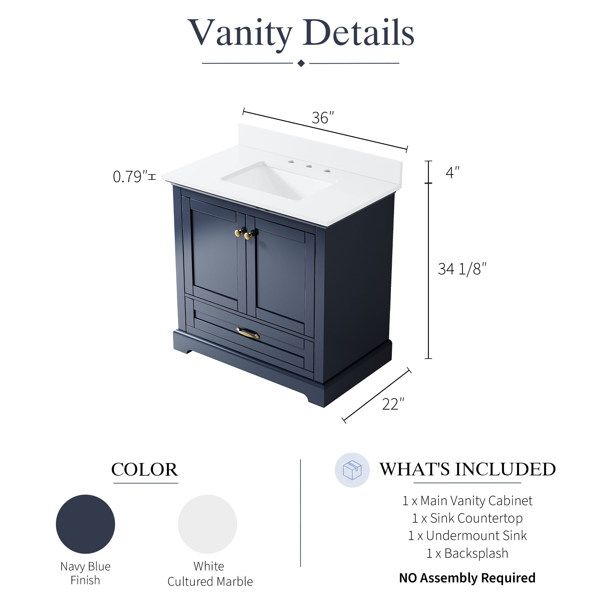 #Handle Color_Brushed Gold