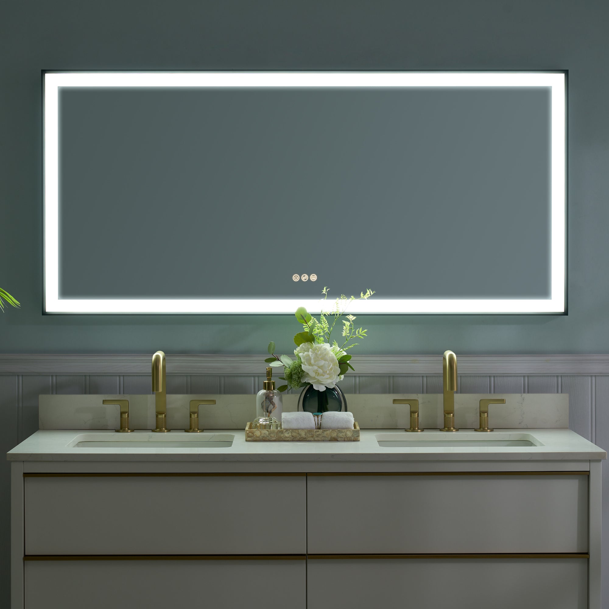 Lighted Bathroom Mirrors