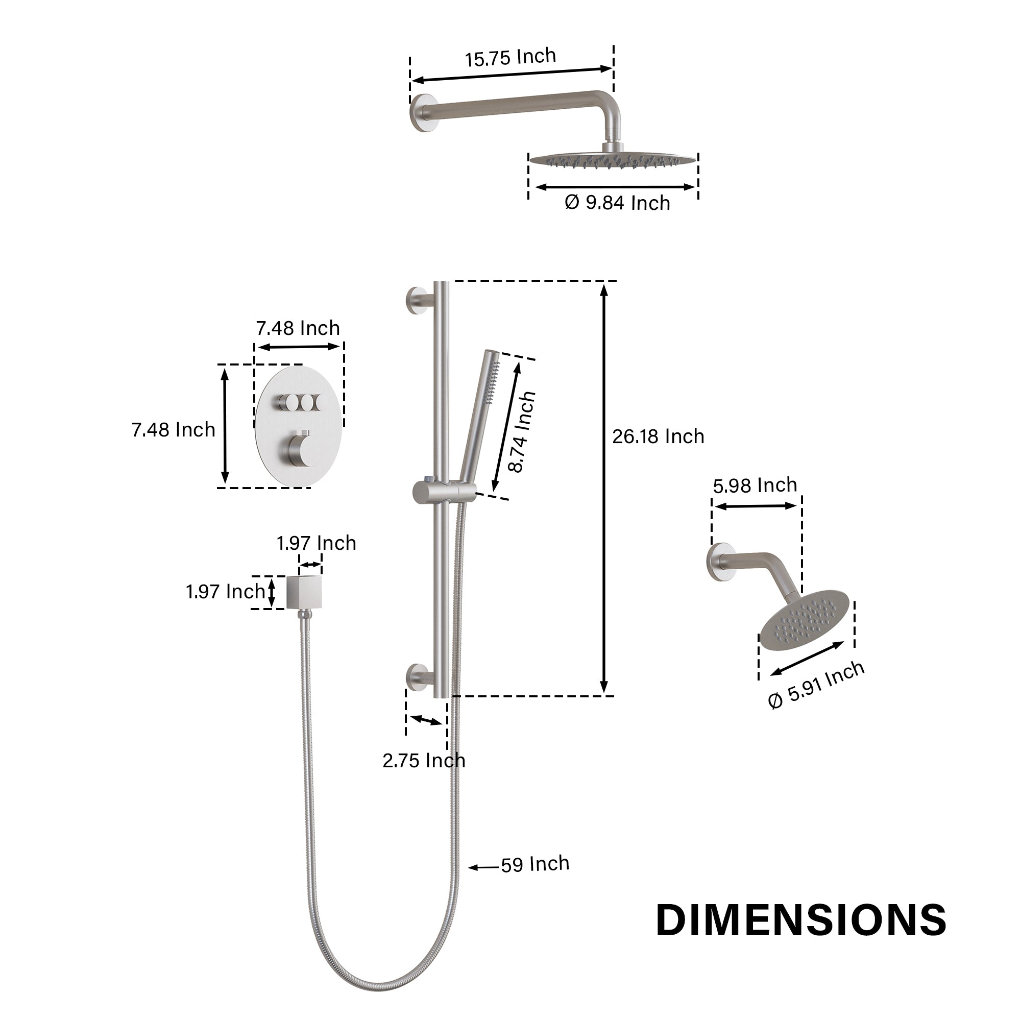 #Color_Brushed Nickel
