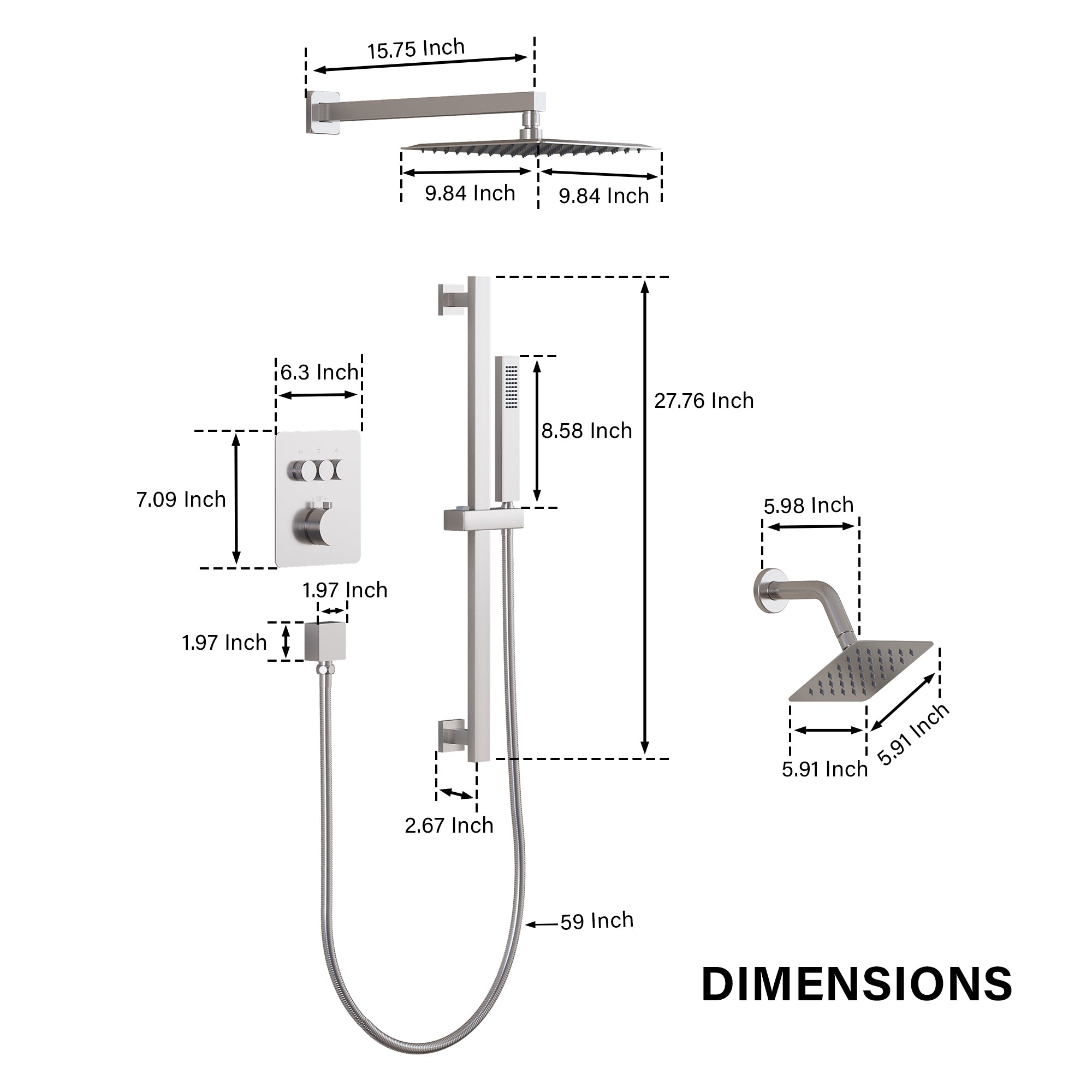 #Color_Brushed Nickel
