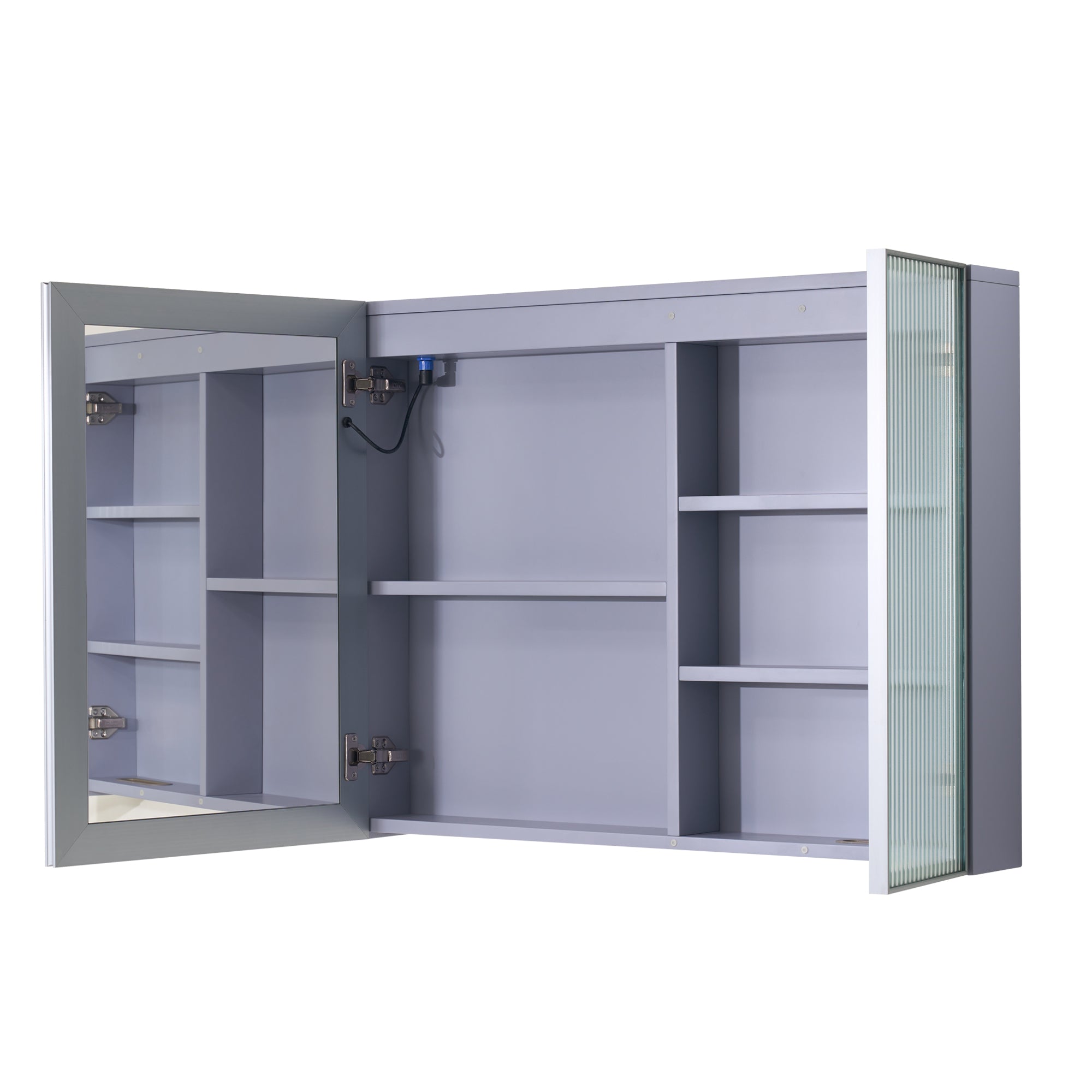 Wood Medicine Cabinet With Mirror