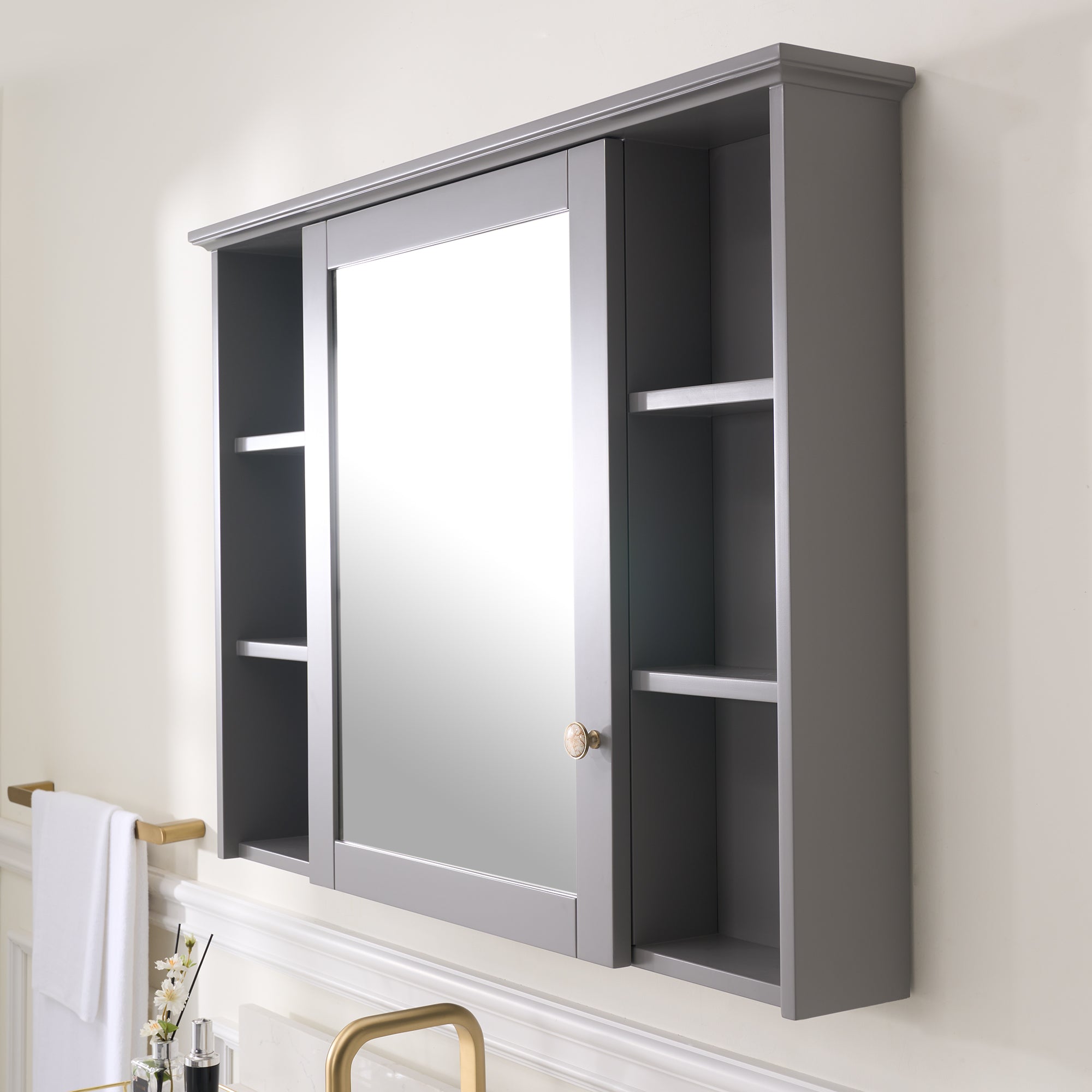 Mirrored Medicine Cabinet