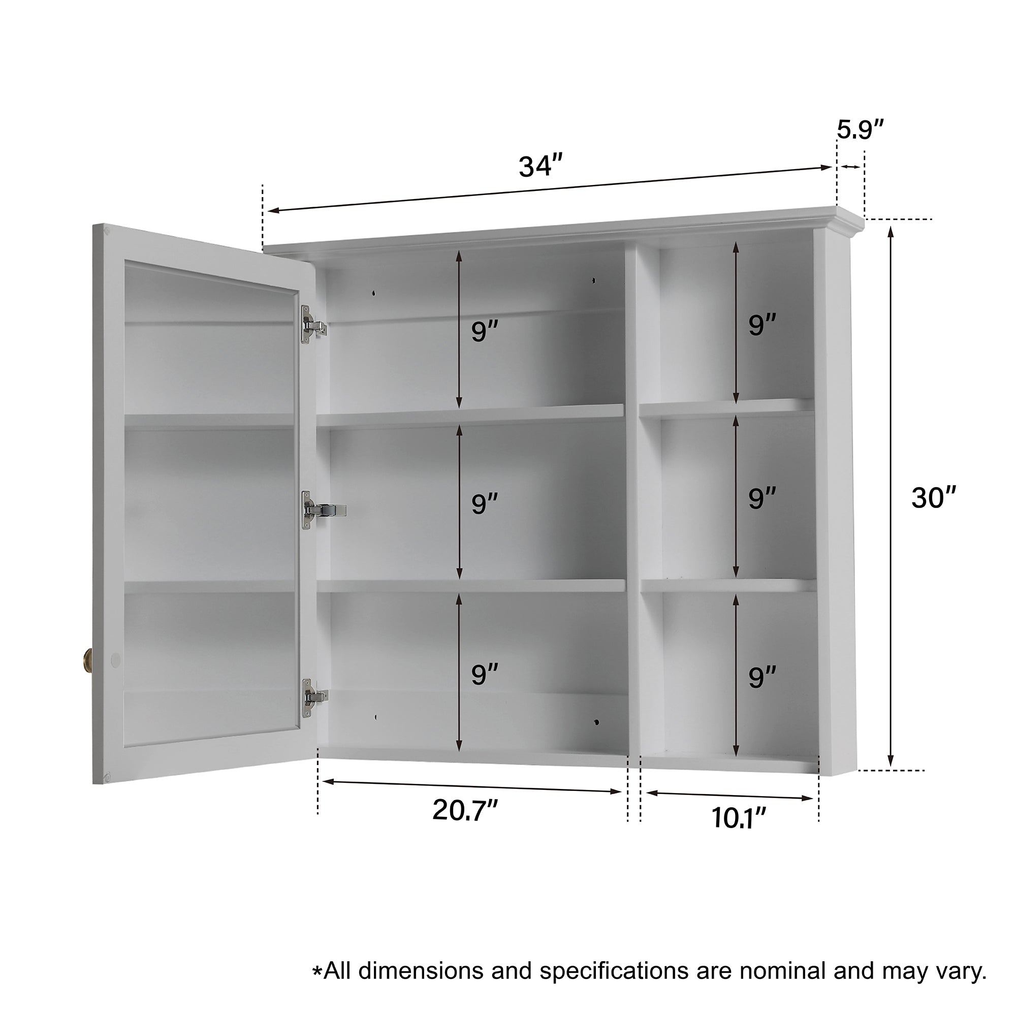 Frame Mirror Medicine Cabinet