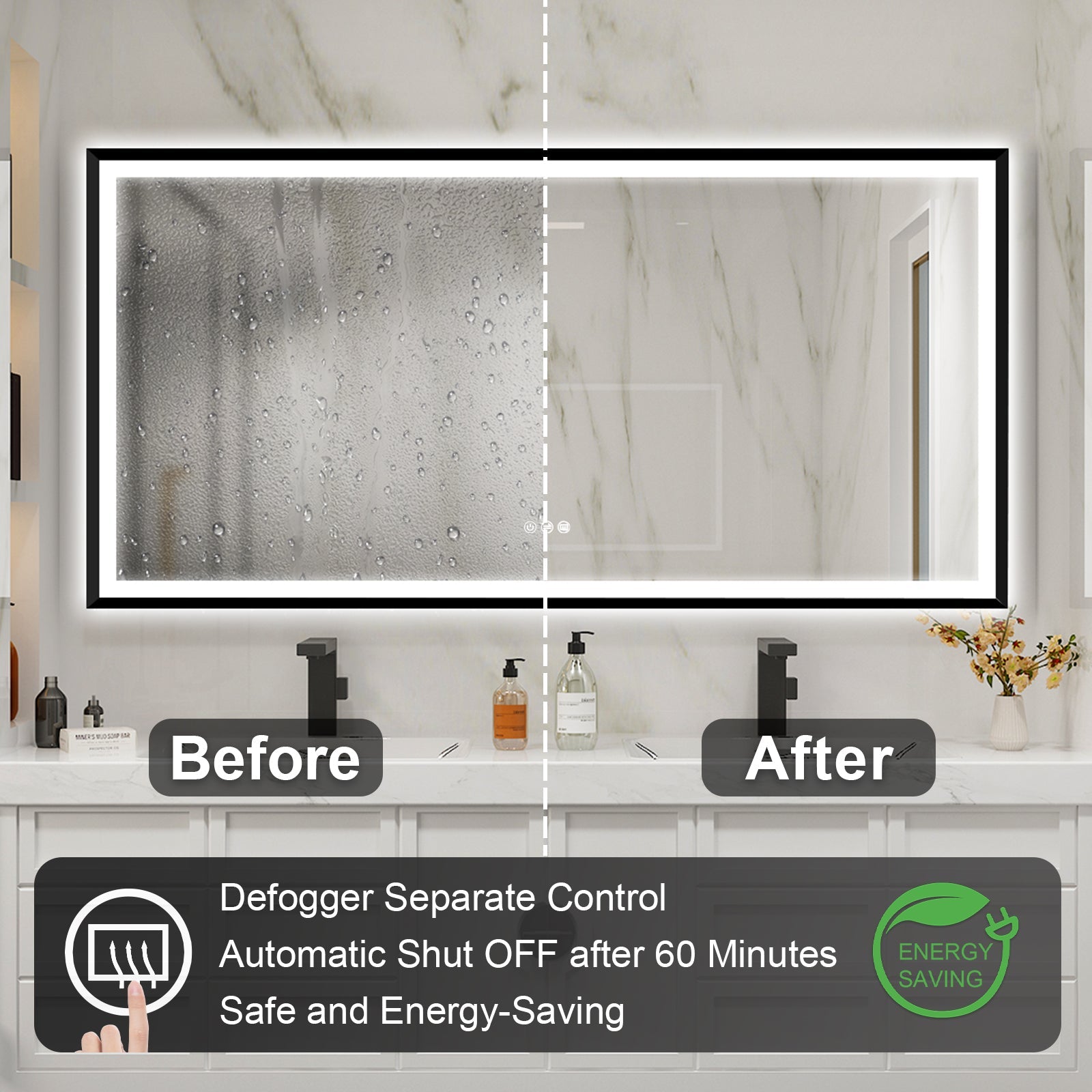 Light Up Bathroom Mirror