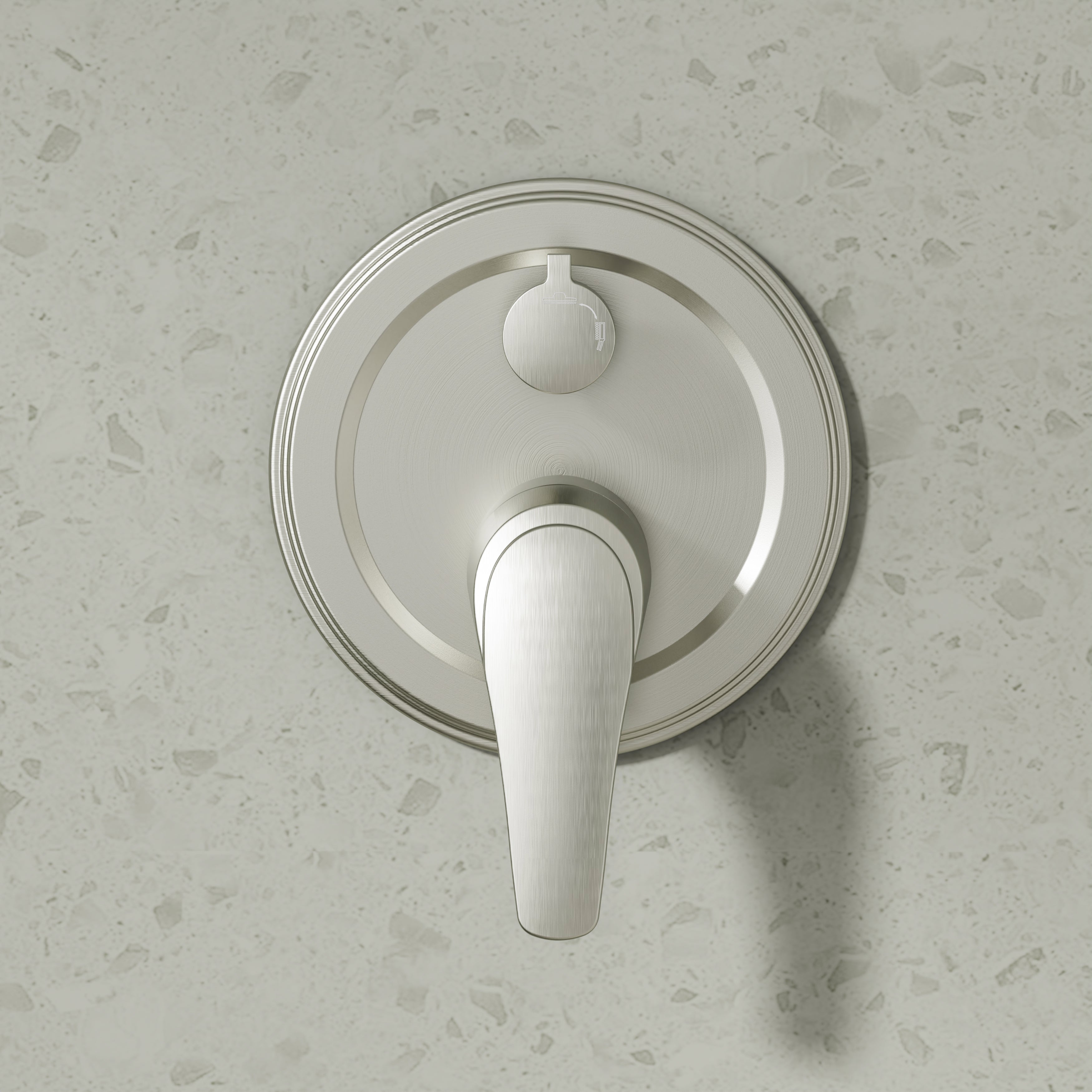 9inch/ 10inch/ 12inch 2-Spray Patterns with 1.8 GPM Wall Mount Dual Shower Heads with Hand Shower