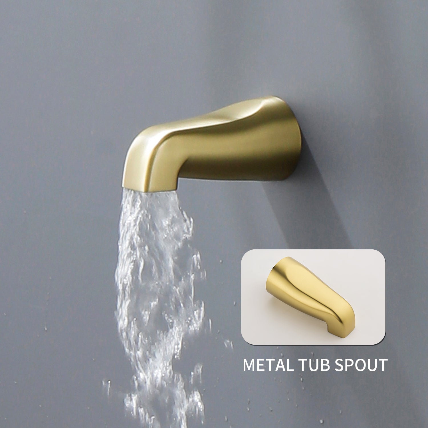 Dual Head Wall Mount Shower System with 7 Spray Functions Shower Faucet