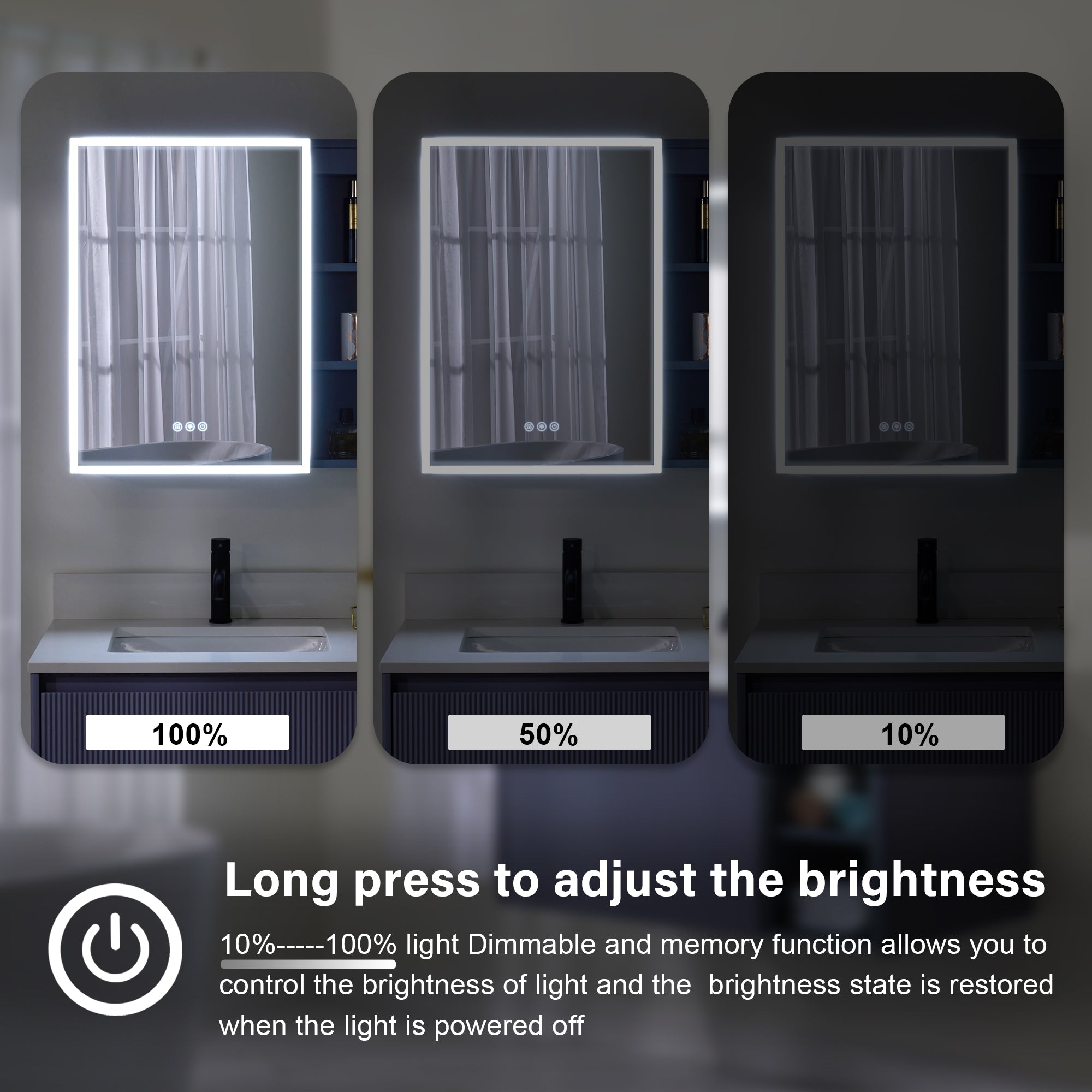 Large Mirror Medicine Cabinet