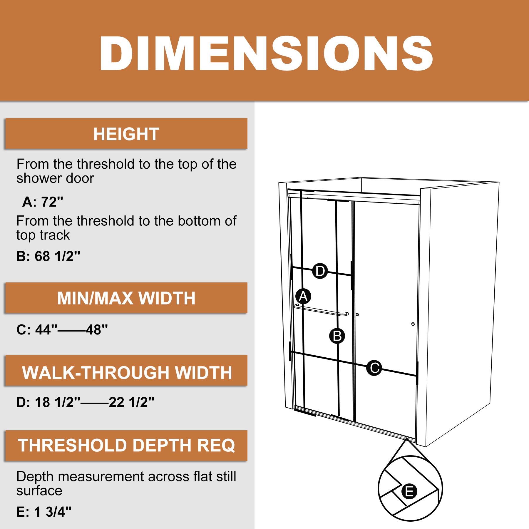 Shower Door Installation