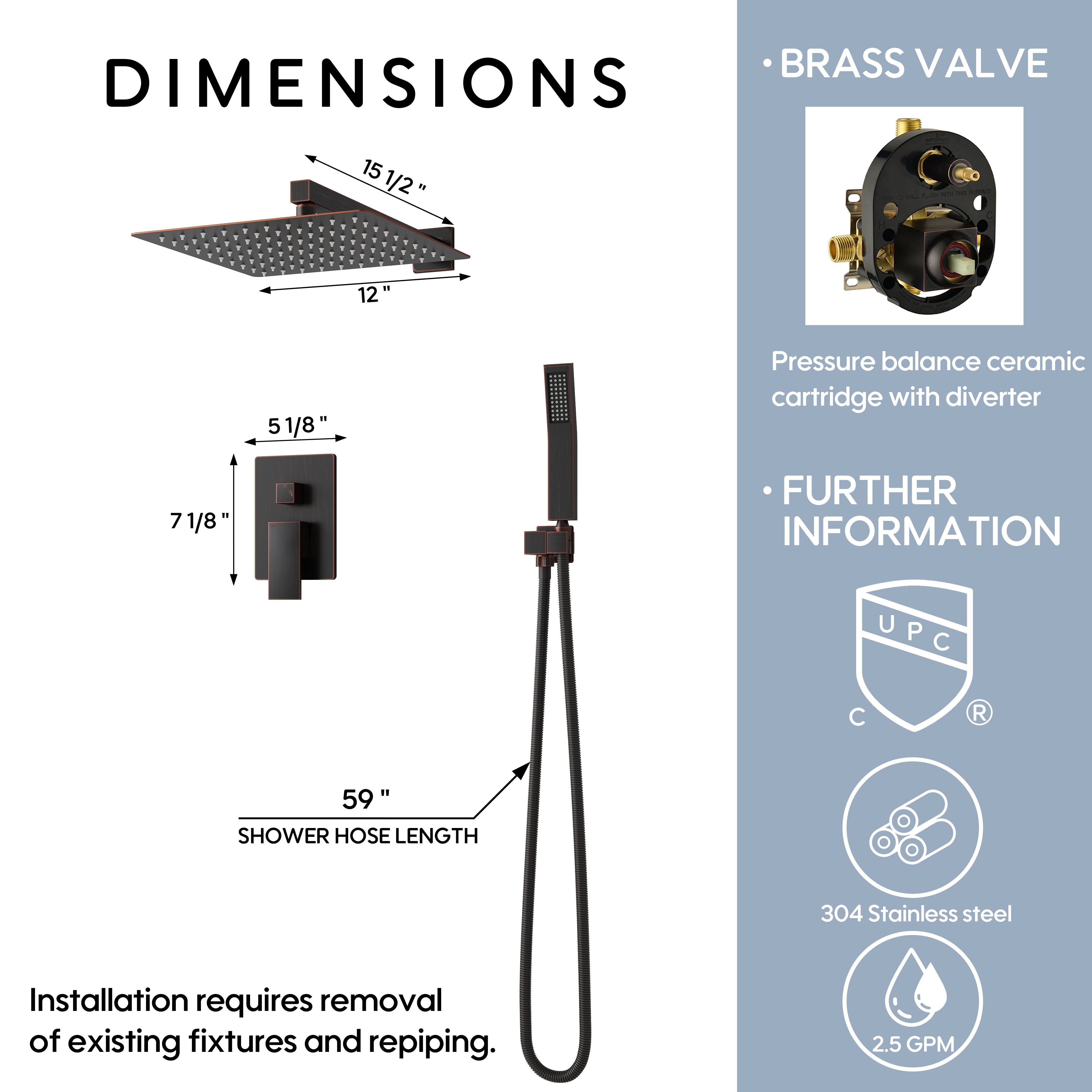 #Color_Oil Rubbed Bronze