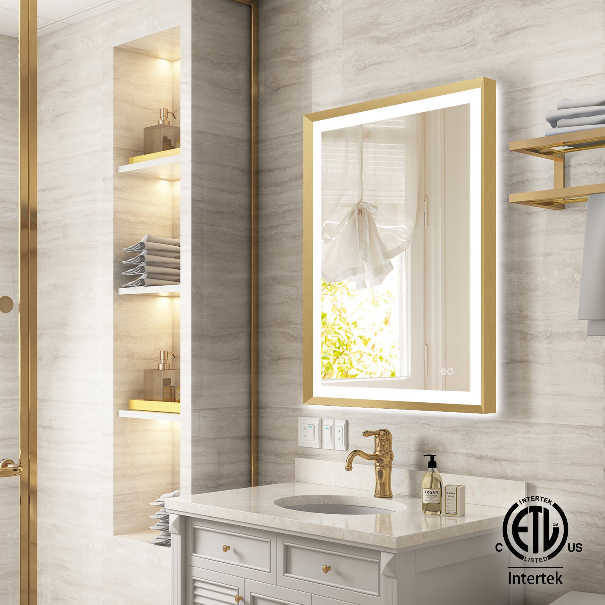 Lighted Bathroom Mirror