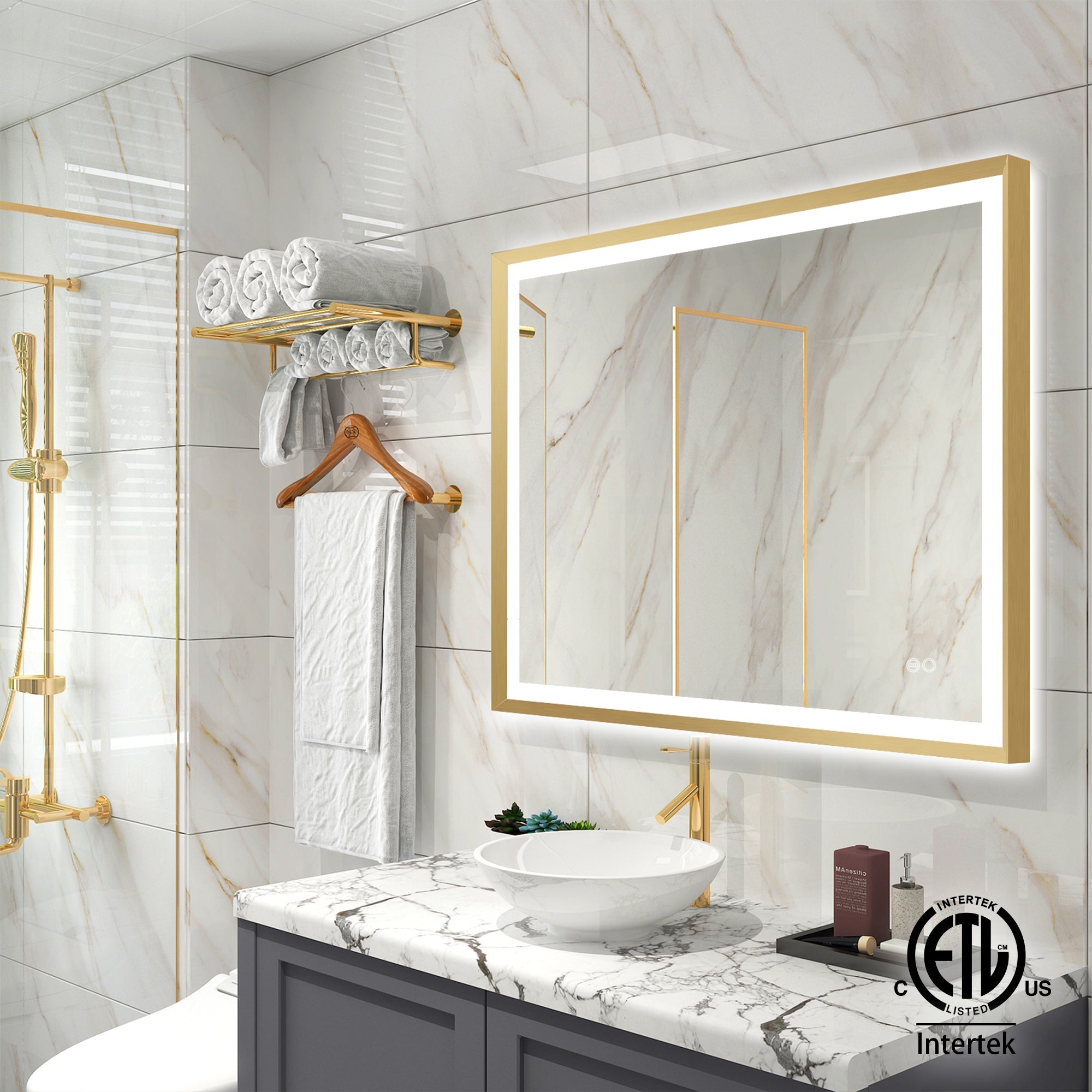 Lighted Bathroom Mirror
