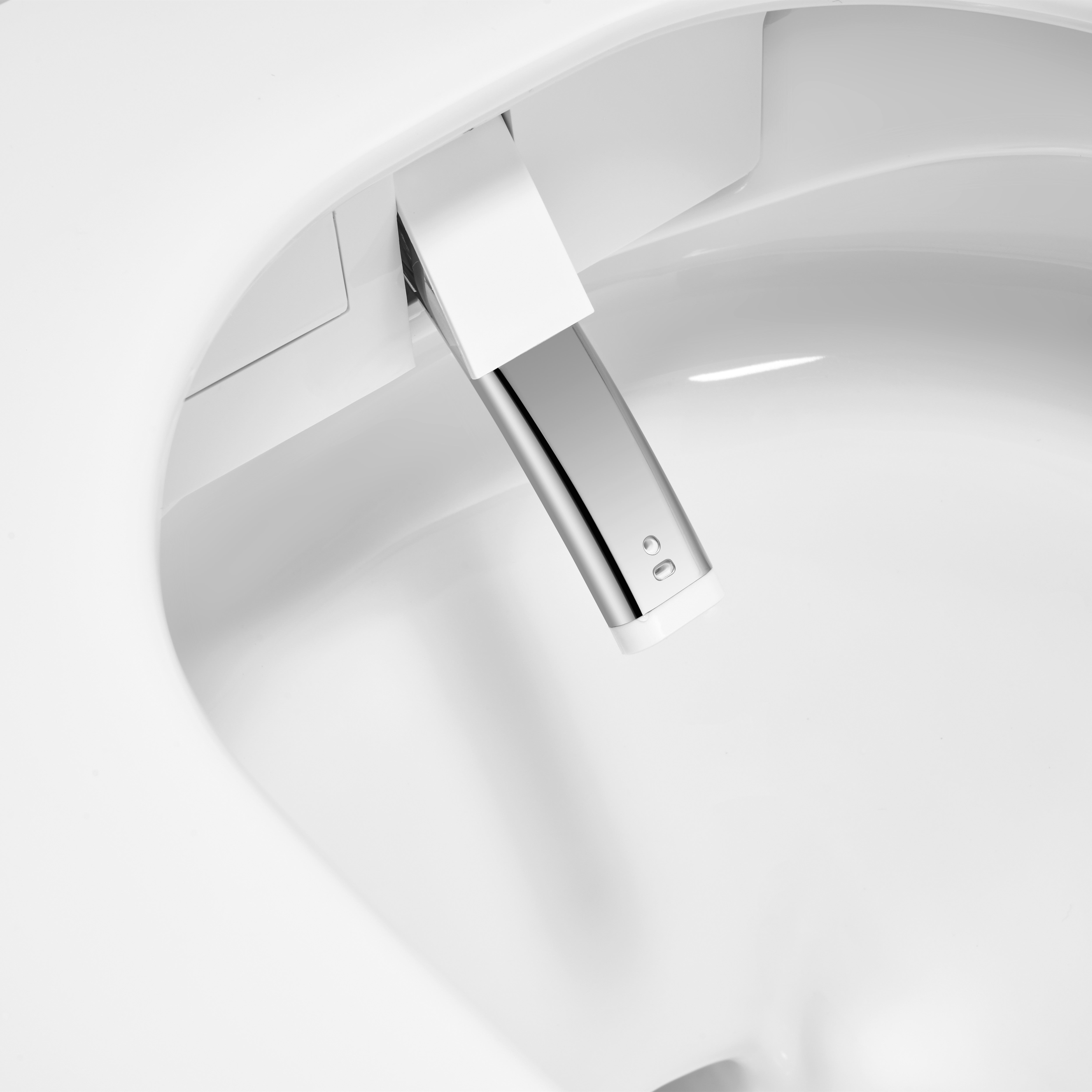 Luxury Smart Toilet with Auto Open Lid, Heated Seat, Self-Cleaning Dual Spray & Ambient lighting