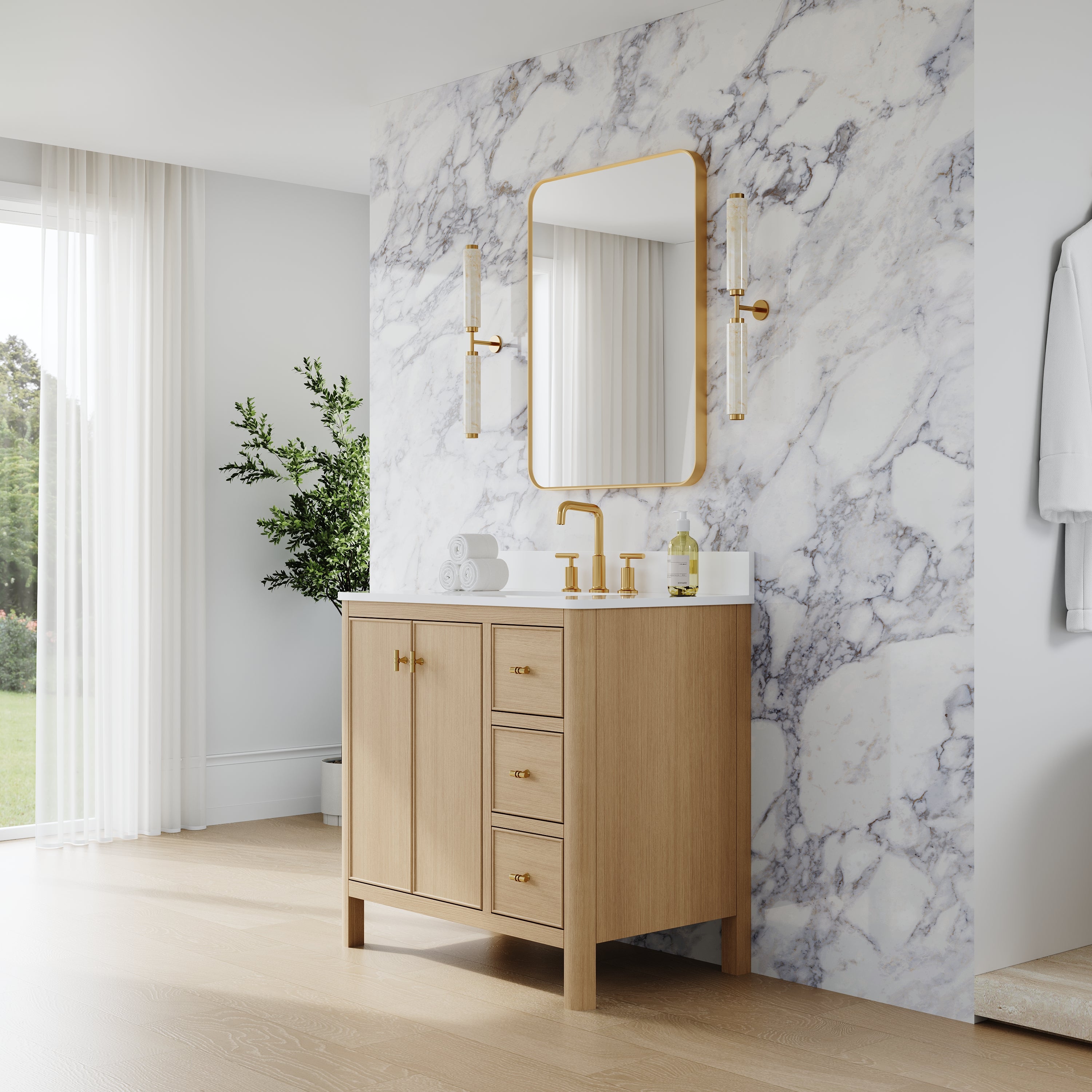 #Handle Color_Brushed Gold
